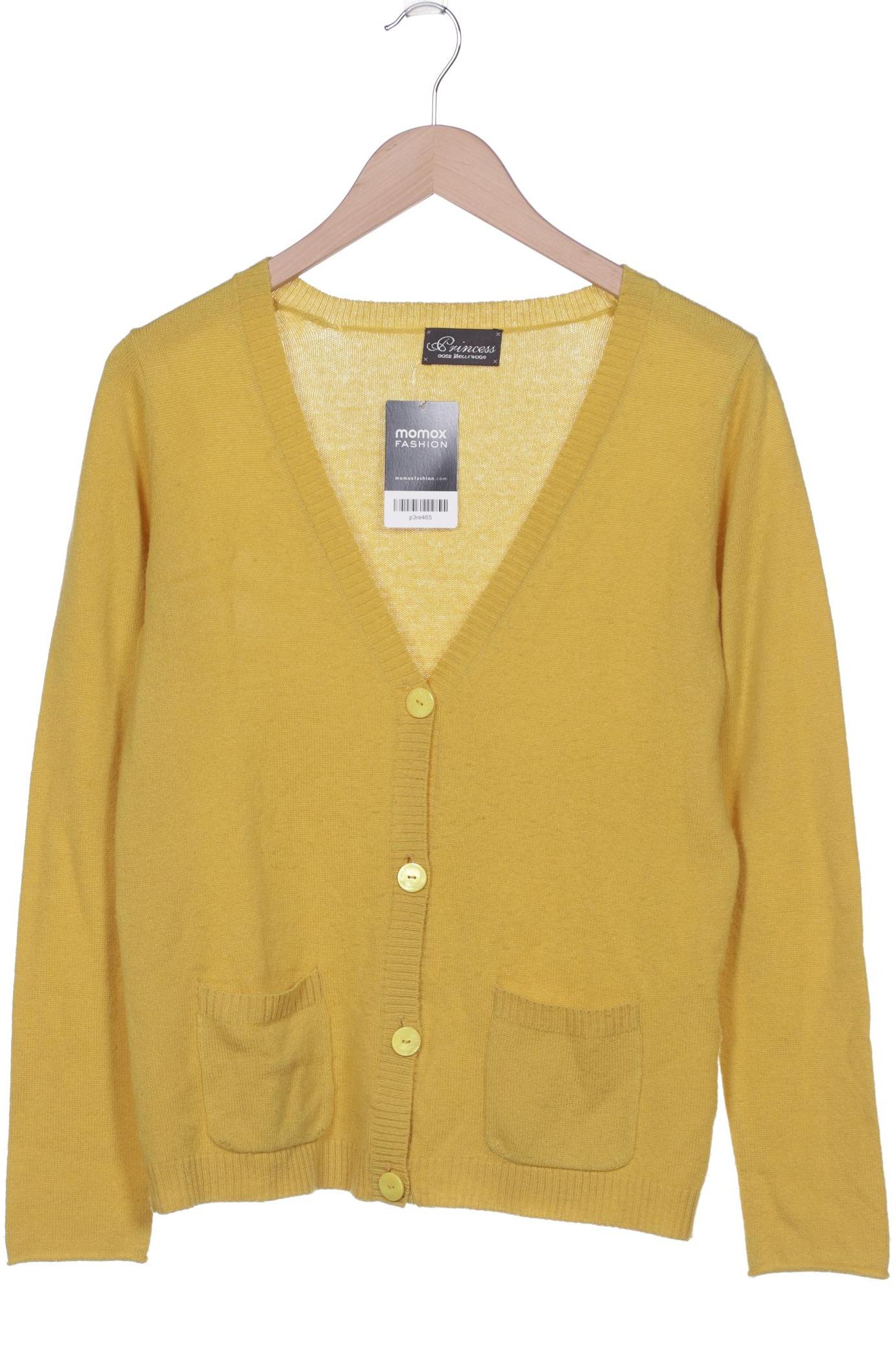 

Princess goes Hollywood Damen Strickjacke, gelb, Gr. 38