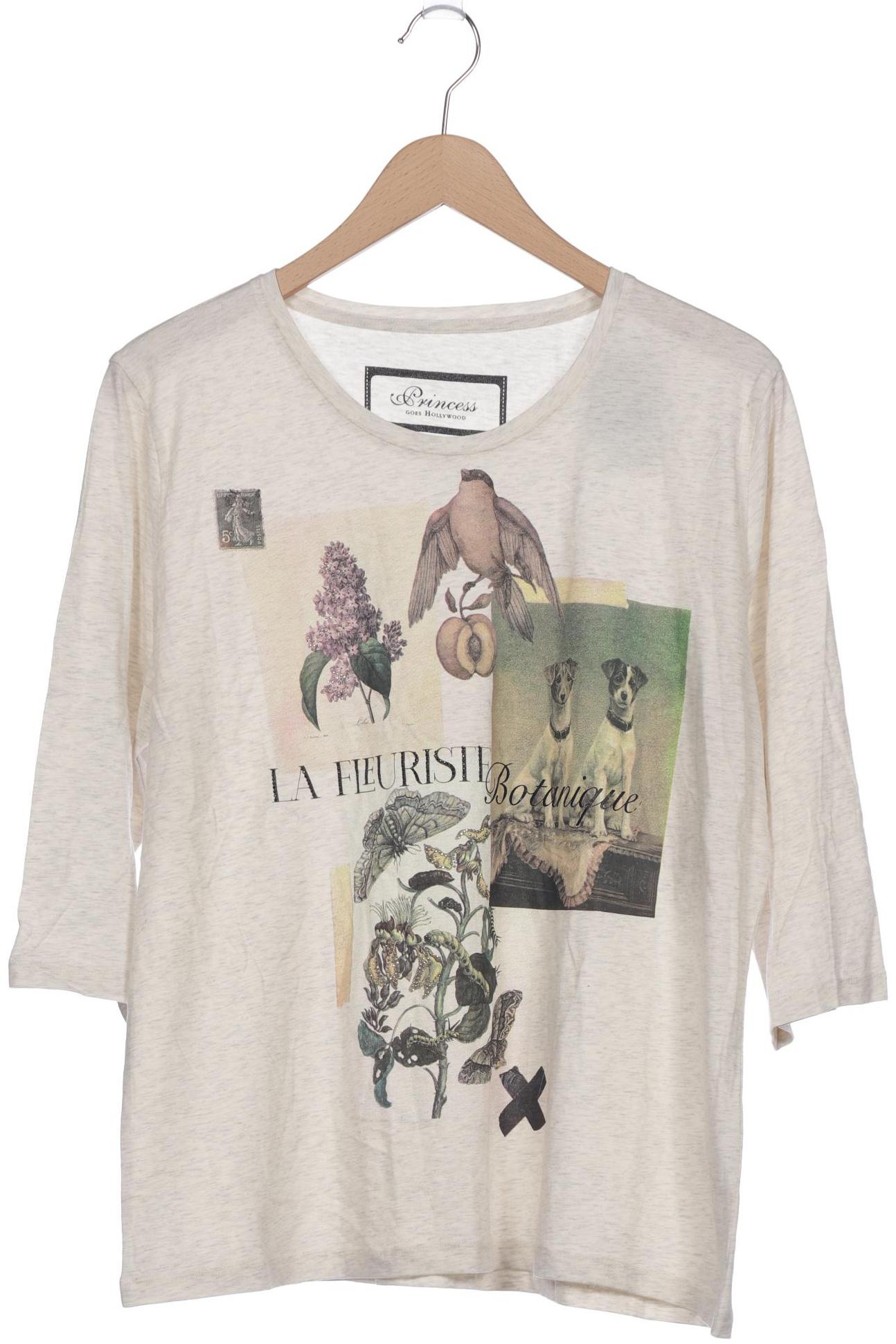 

Princess goes Hollywood Damen Langarmshirt, cremeweiß