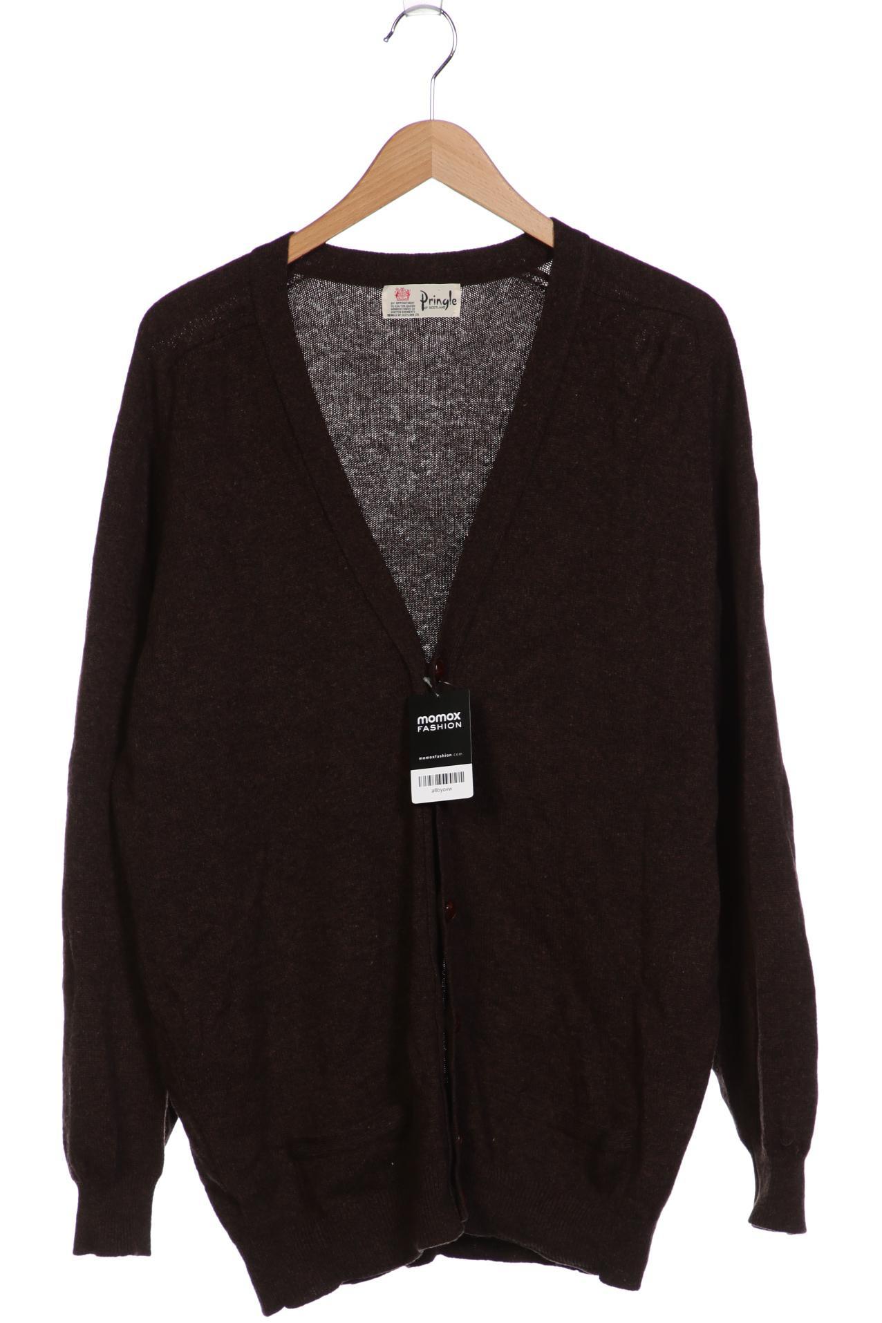 

Pringle of Scotland Herren Strickjacke, braun, Gr. 52