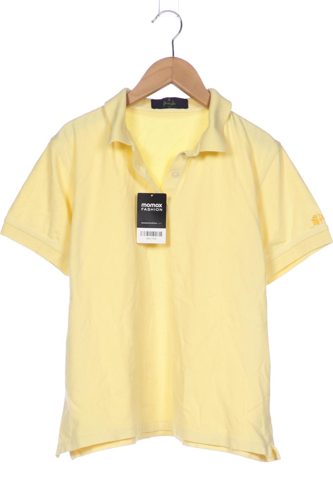 

Pringle of Scotland Damen Poloshirt, gelb, Gr. 44