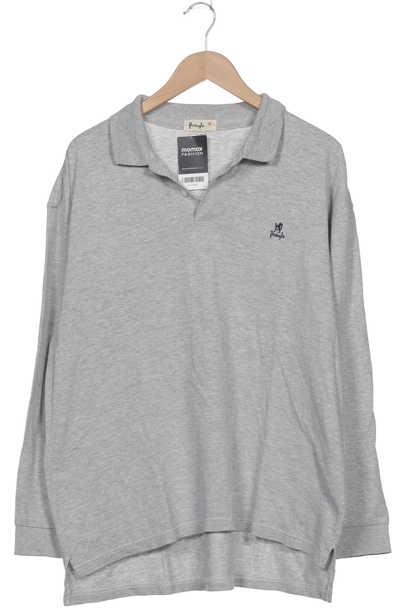 

Pringle of Scotland Herren Poloshirt, grau, Gr. 56
