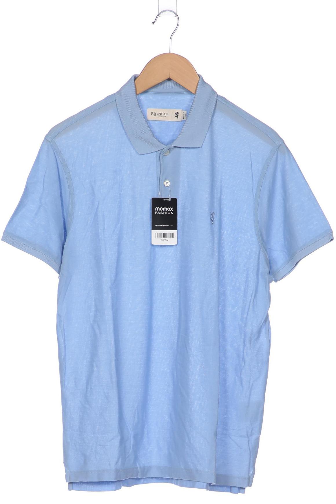 

Pringle of Scotland Herren Poloshirt, blau, Gr. 52