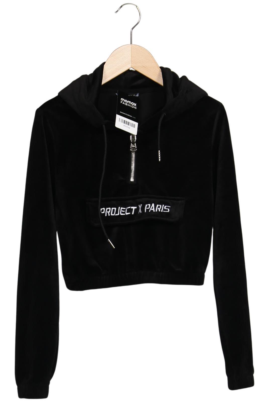 

Project X Paris Damen Kapuzenpullover, schwarz, Gr. 36