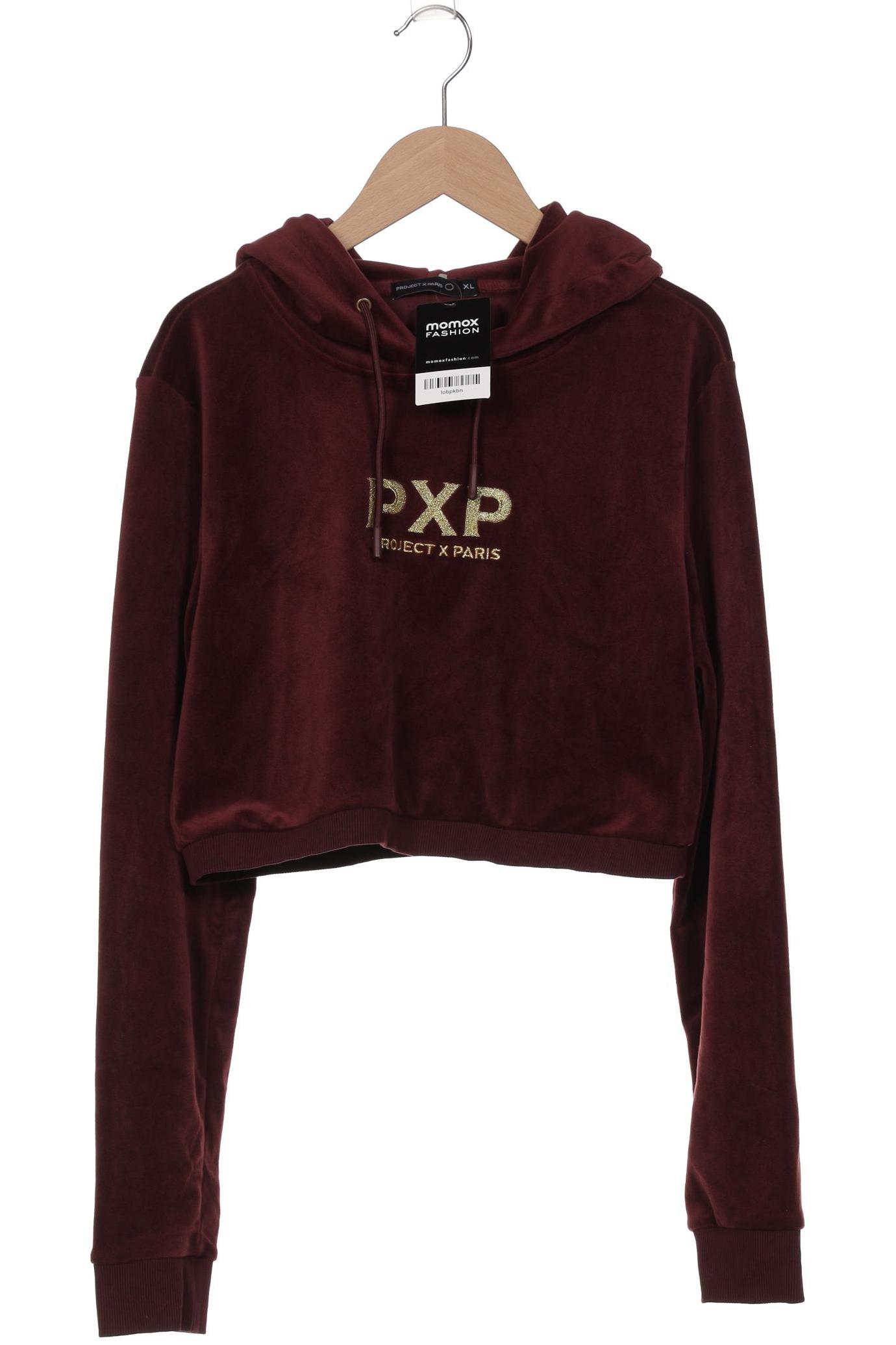 

Project X Paris Damen Kapuzenpullover, bordeaux, Gr. 44