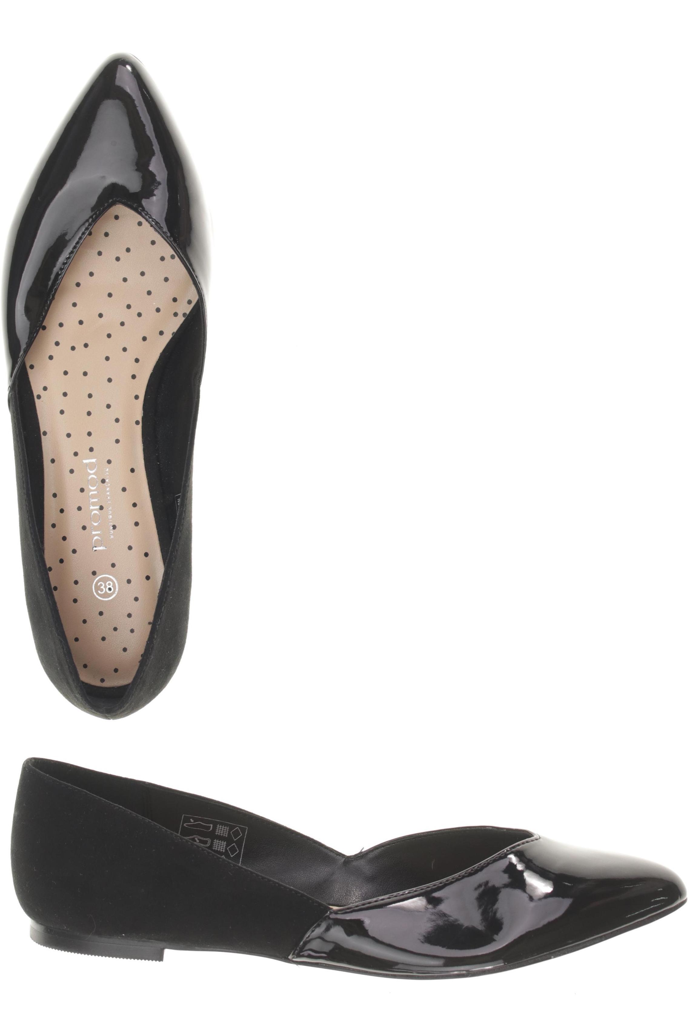 

Promod Damen Ballerinas, schwarz, Gr. 38
