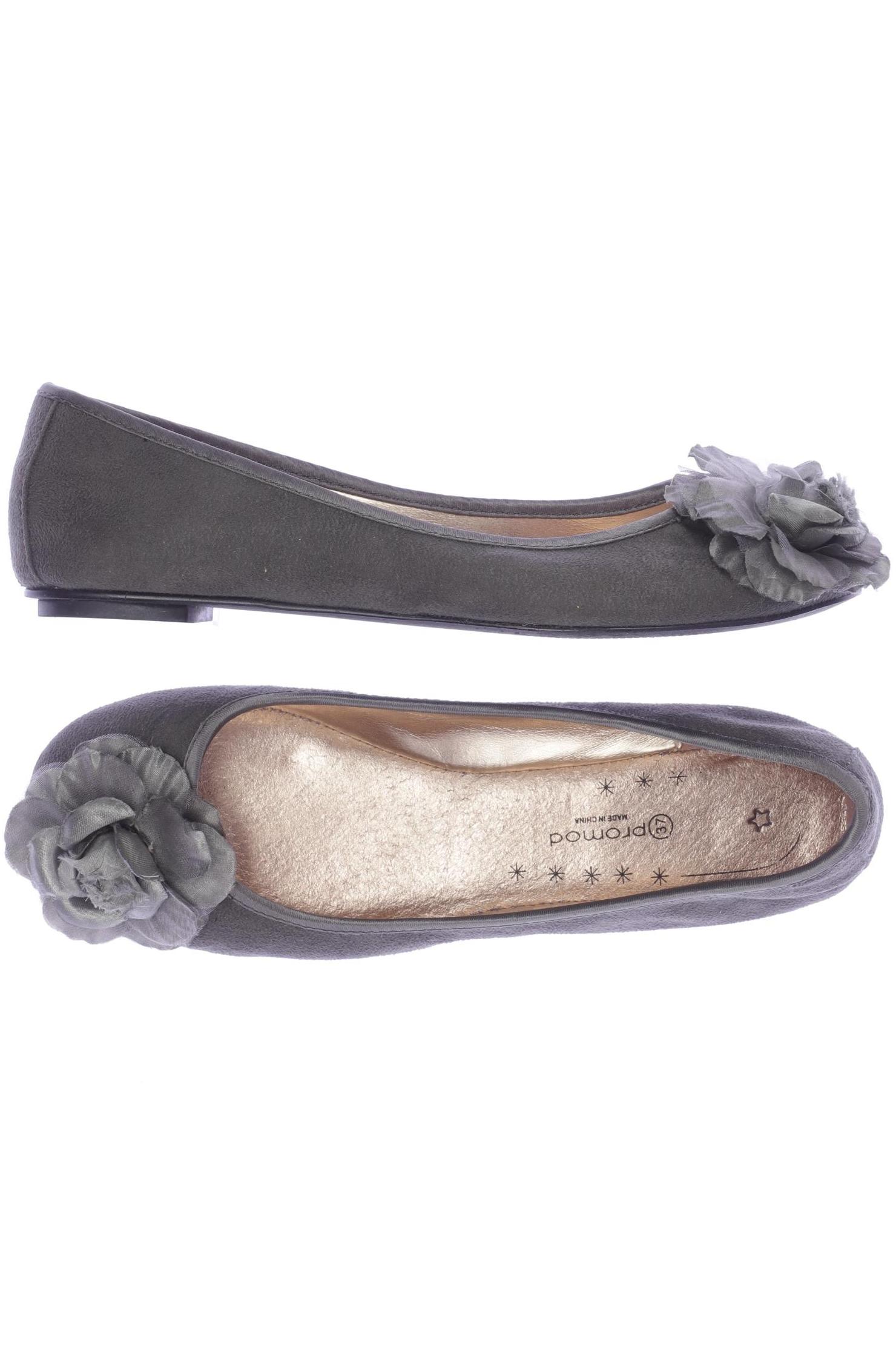 

Promod Damen Ballerinas, grau, Gr. 37