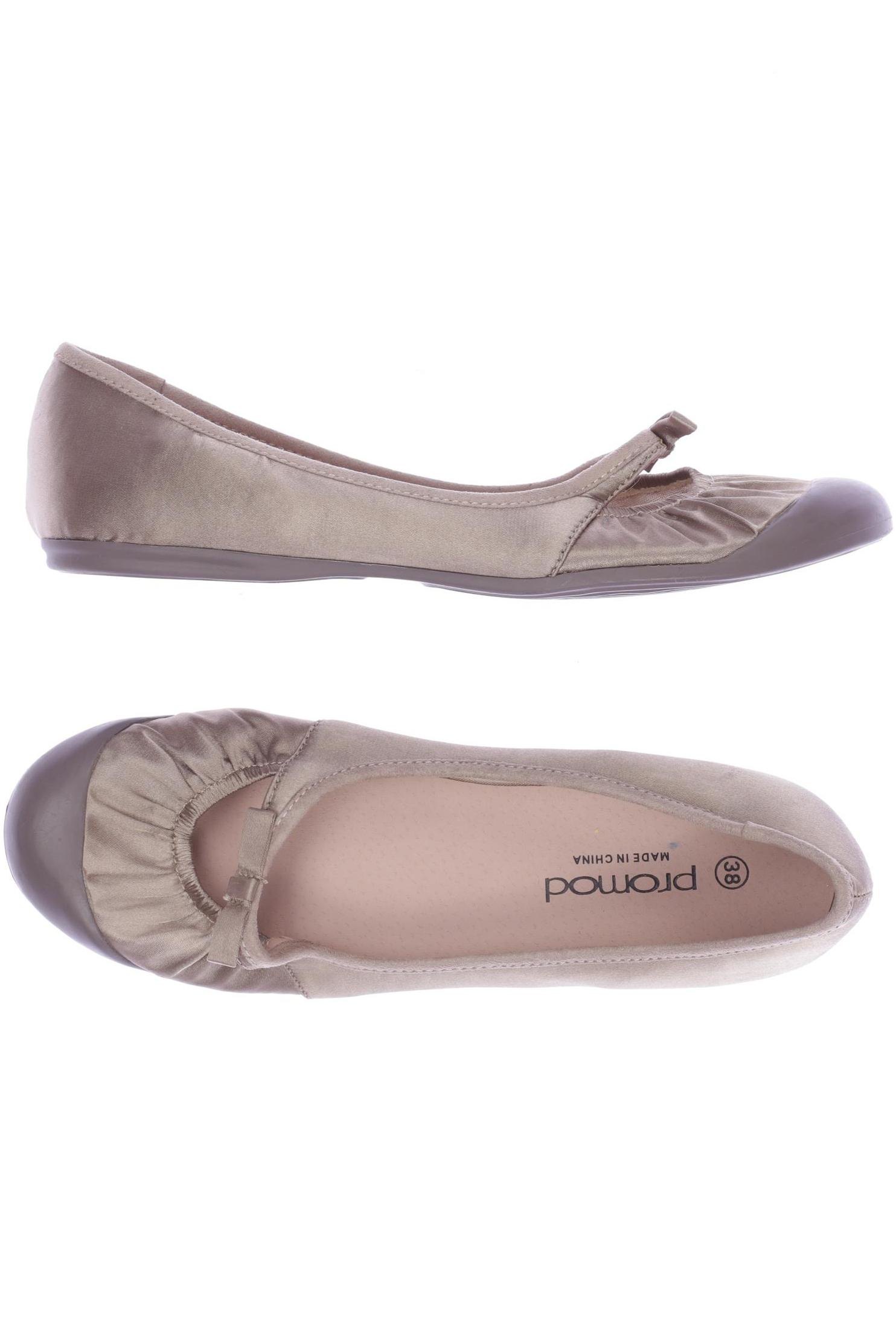 

Promod Damen Ballerinas, beige, Gr. 38