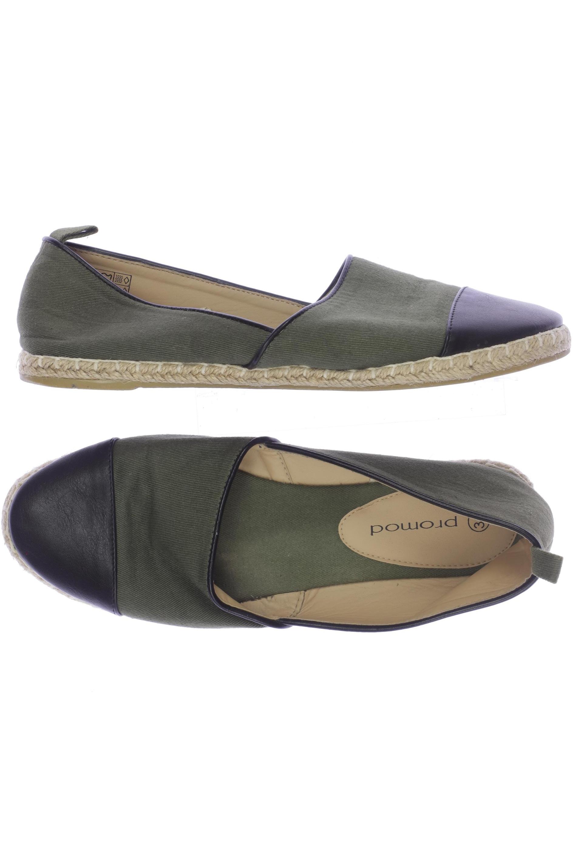 

Promod Damen Ballerinas, grün, Gr. 38