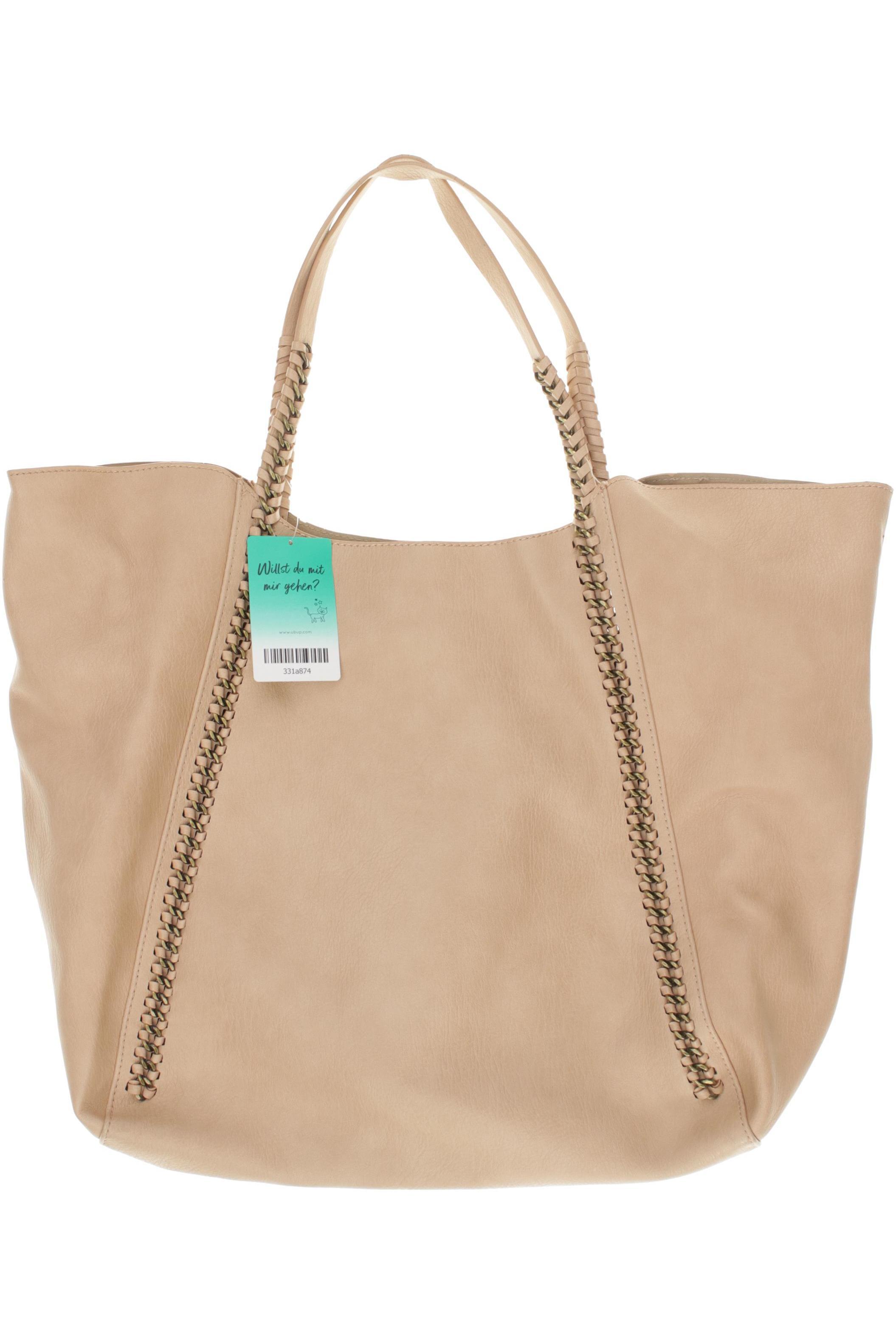 

Promod Damen Handtasche, beige, Gr.