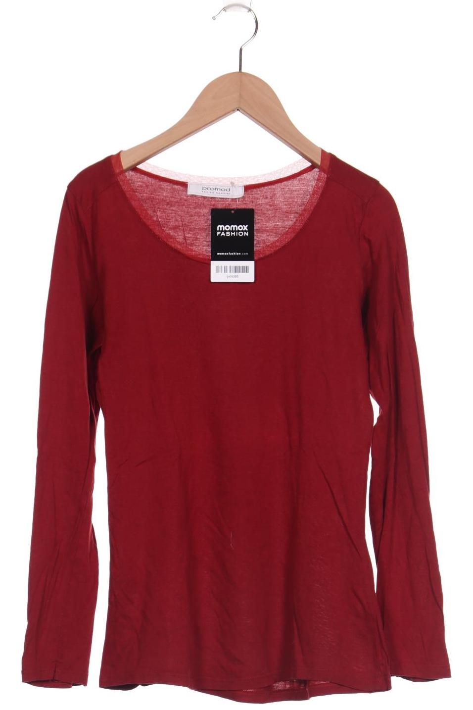 

Promod Damen Langarmshirt, bordeaux, Gr. 36