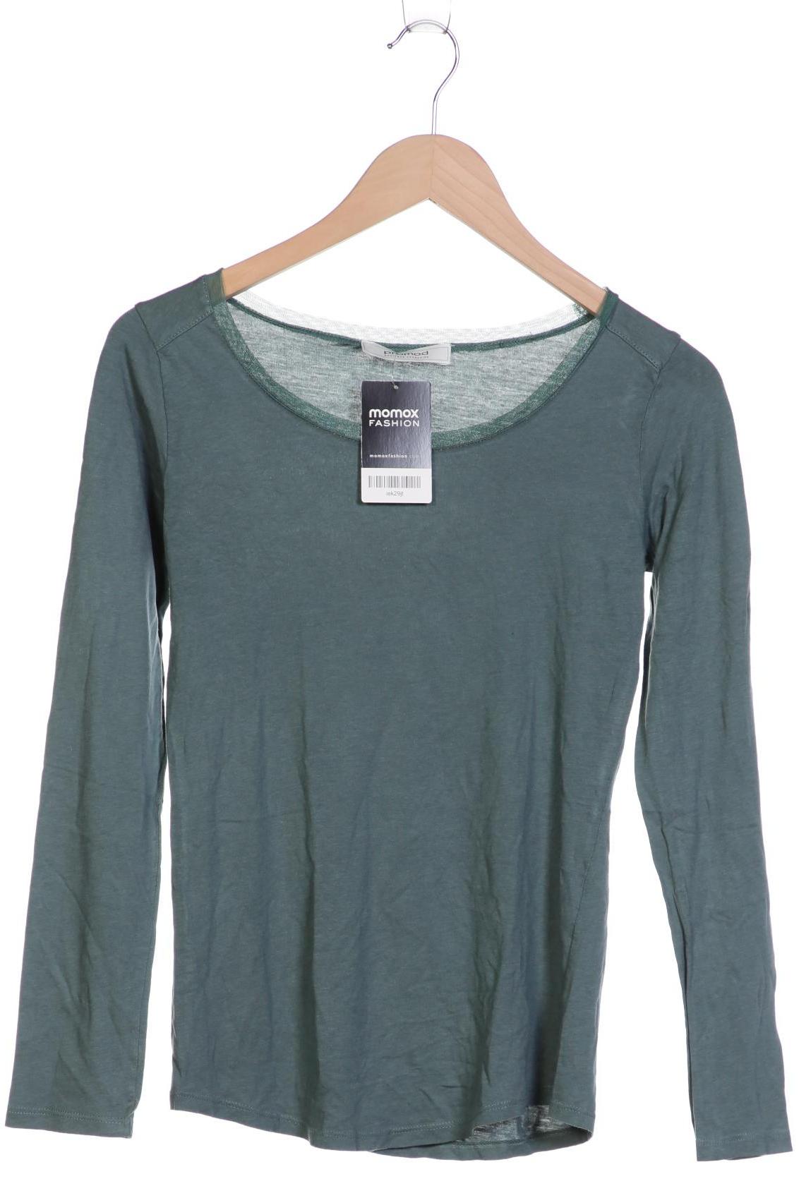 

Promod Damen Langarmshirt, türkis, Gr. 34