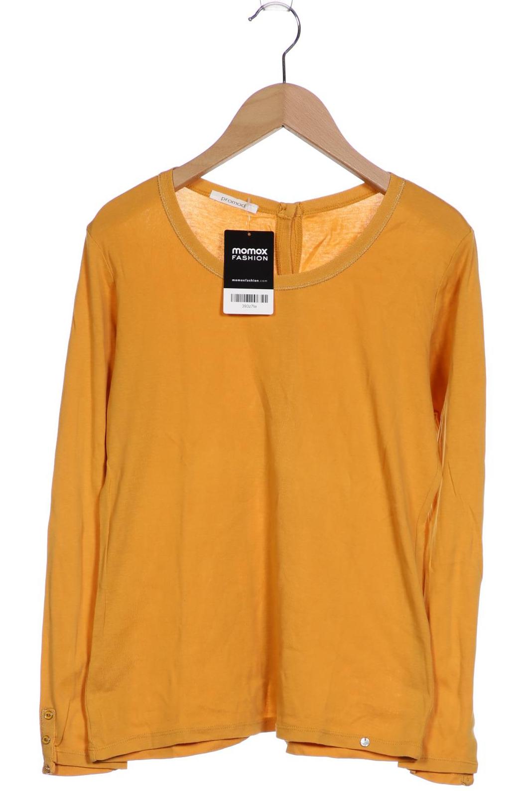 

Promod Damen Langarmshirt, gelb, Gr. 34