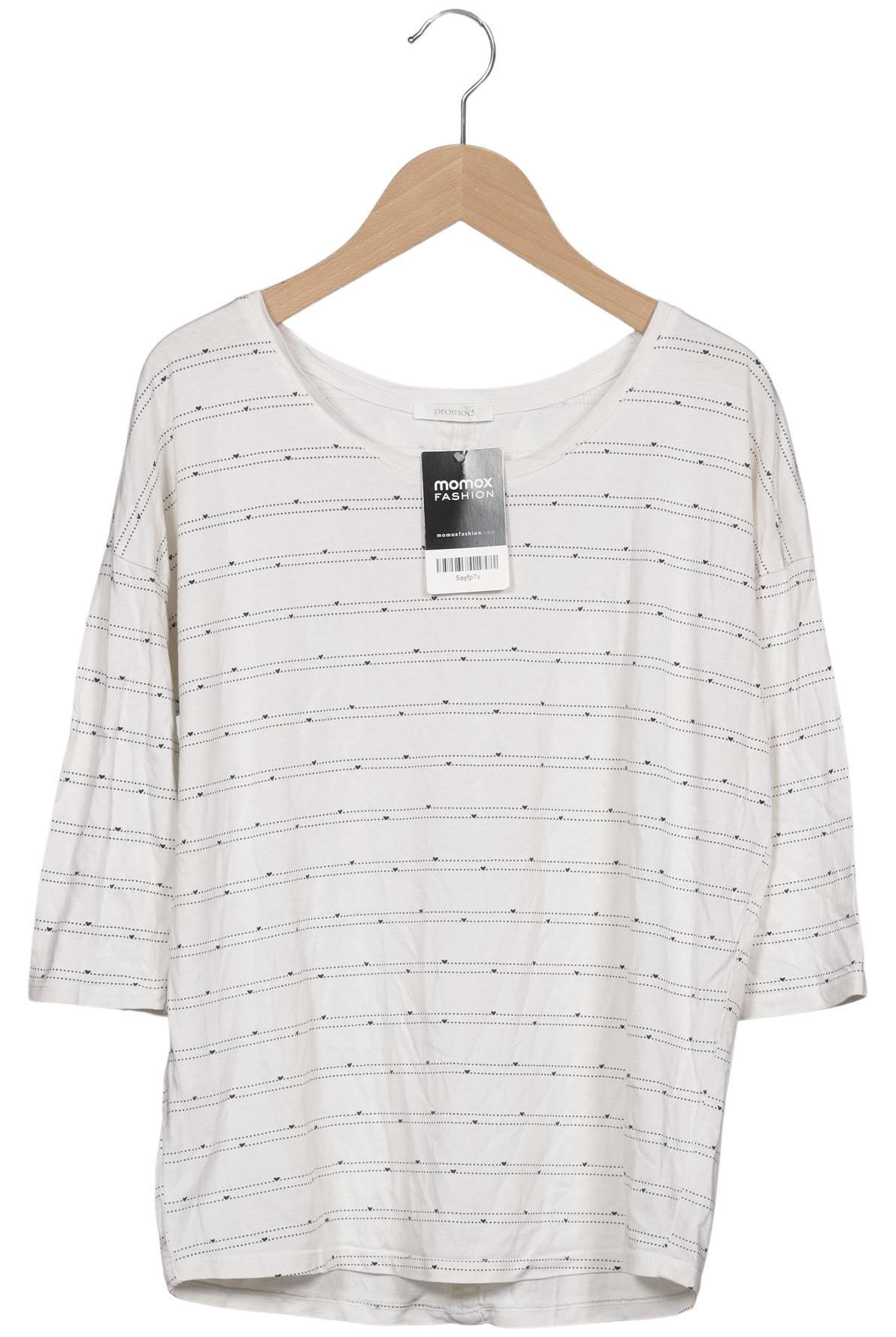 

Promod Damen Langarmshirt, cremeweiß, Gr. 36