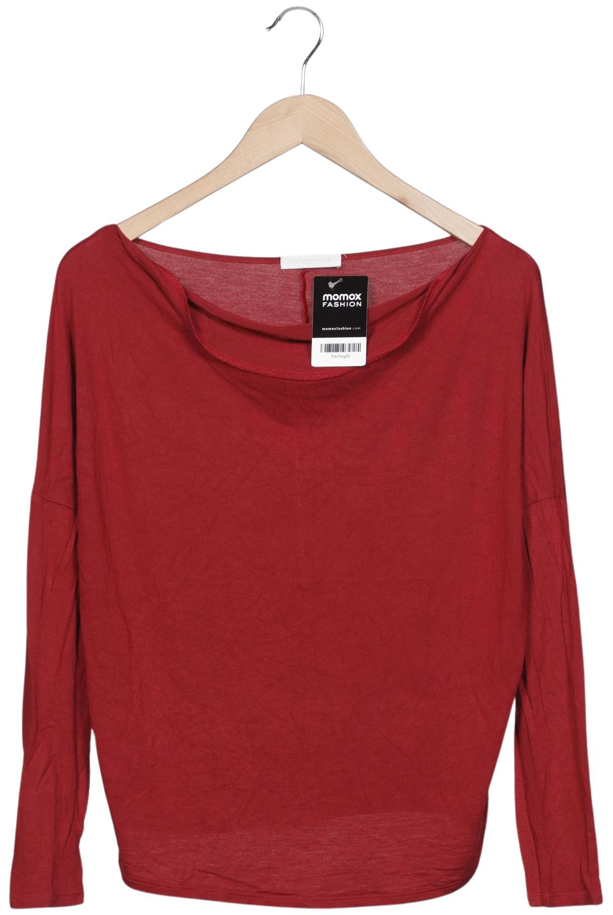 

Promod Damen Langarmshirt, rot, Gr. 38