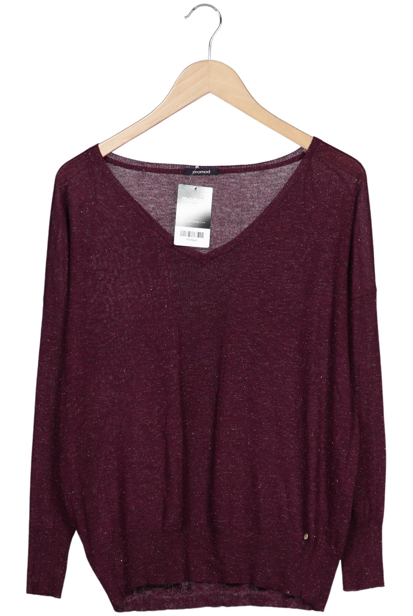 

Promod Damen Langarmshirt, bordeaux, Gr. 46