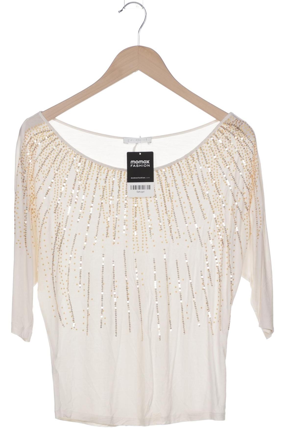 

Promod Damen Langarmshirt, cremeweiß, Gr. 38