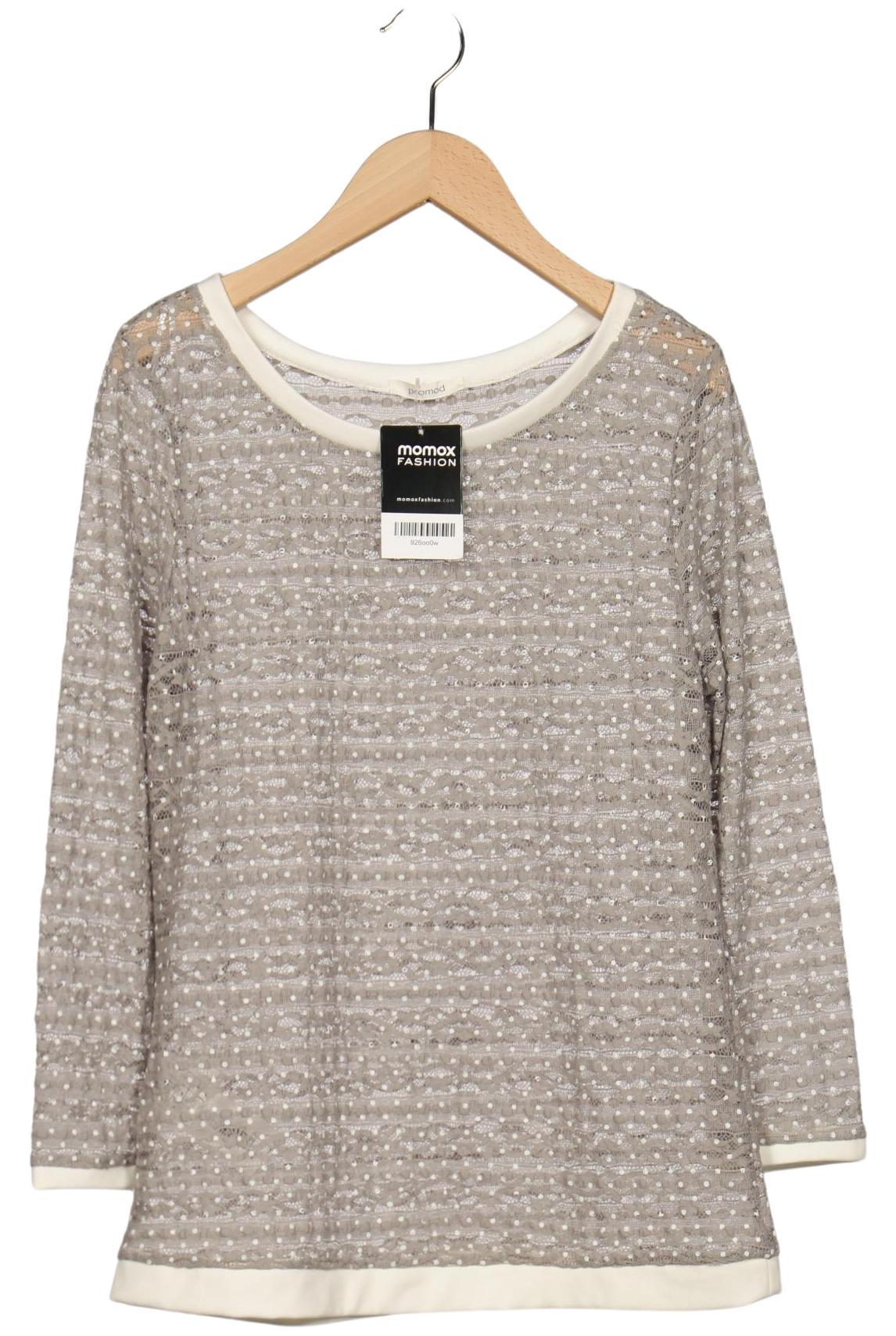 

Promod Damen Langarmshirt, grau, Gr. 38