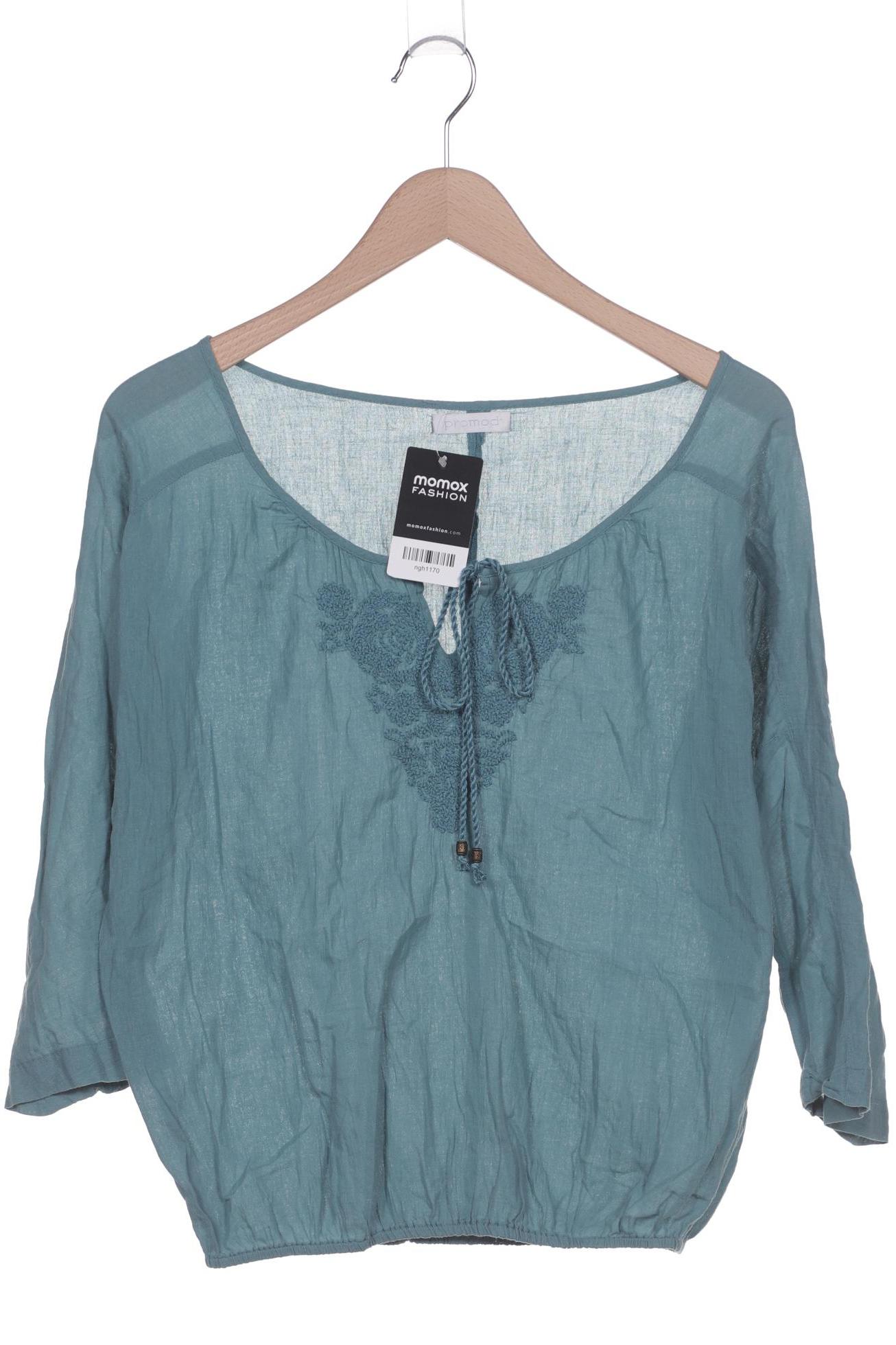 

Promod Damen Langarmshirt, türkis, Gr. 44