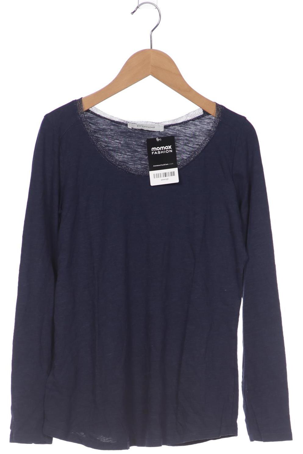 

Promod Damen Langarmshirt, marineblau, Gr. 38
