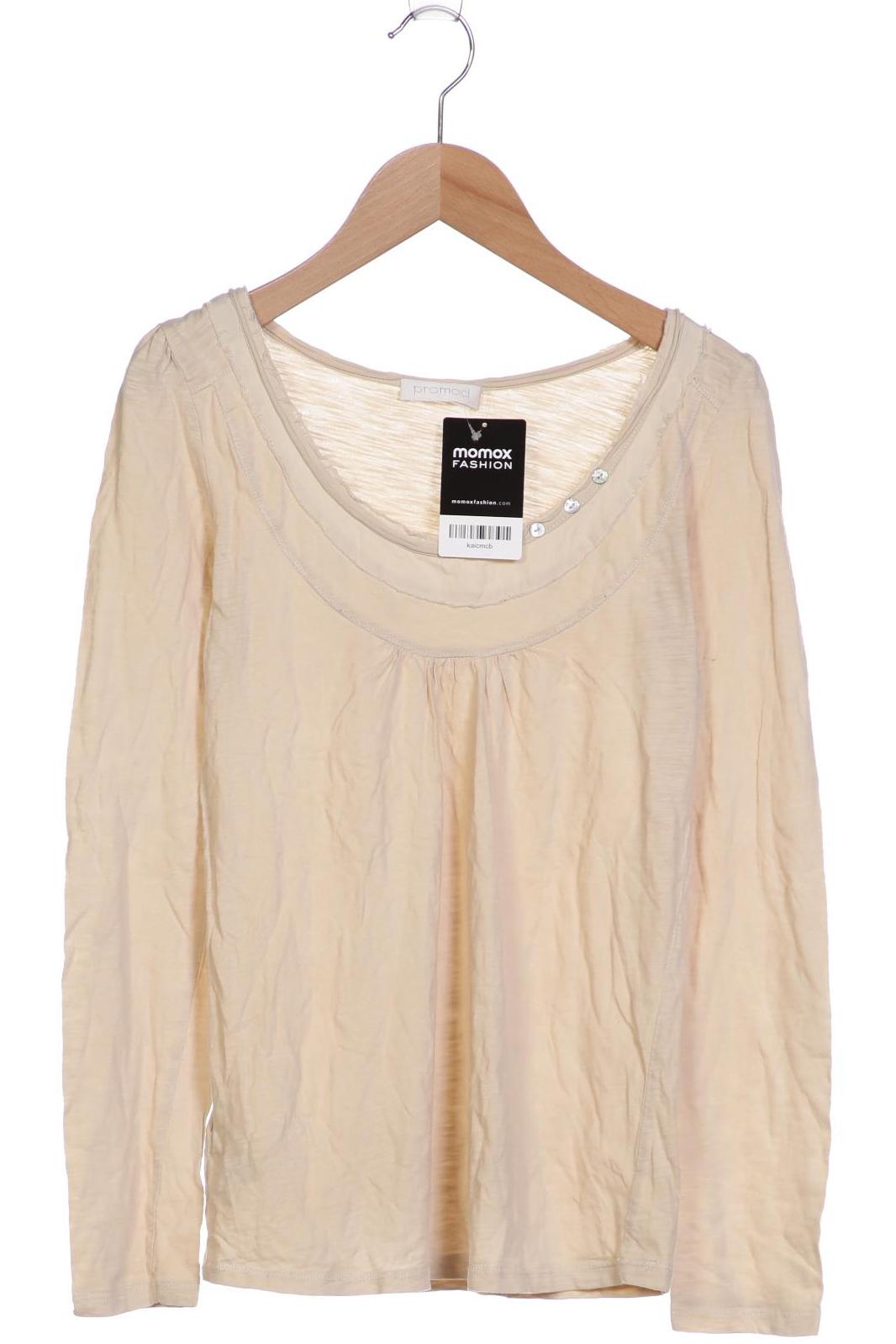

Promod Damen Langarmshirt, beige, Gr. 34