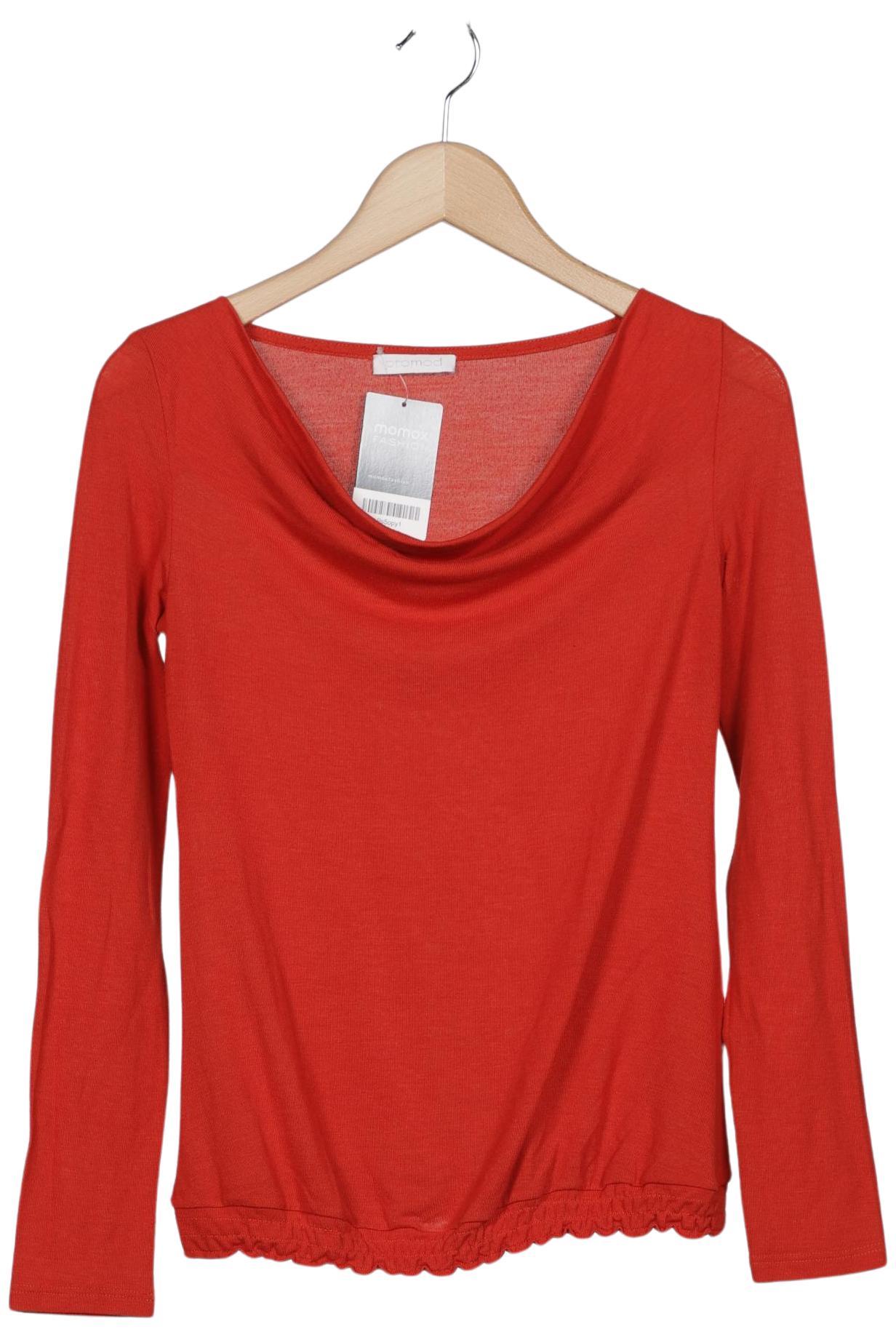 

Promod Damen Langarmshirt, rot, Gr. 36