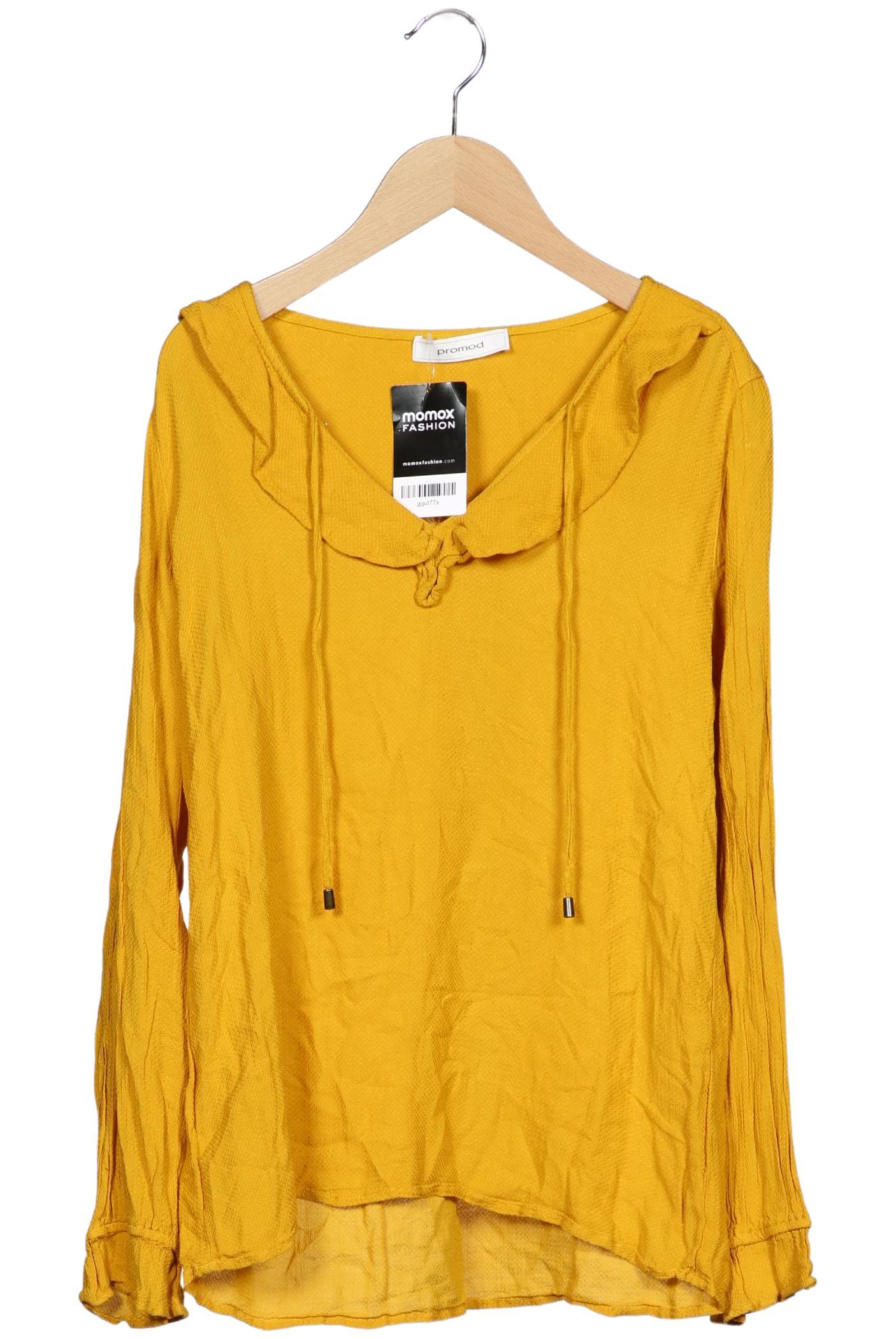

Promod Damen Langarmshirt, gelb, Gr. 36