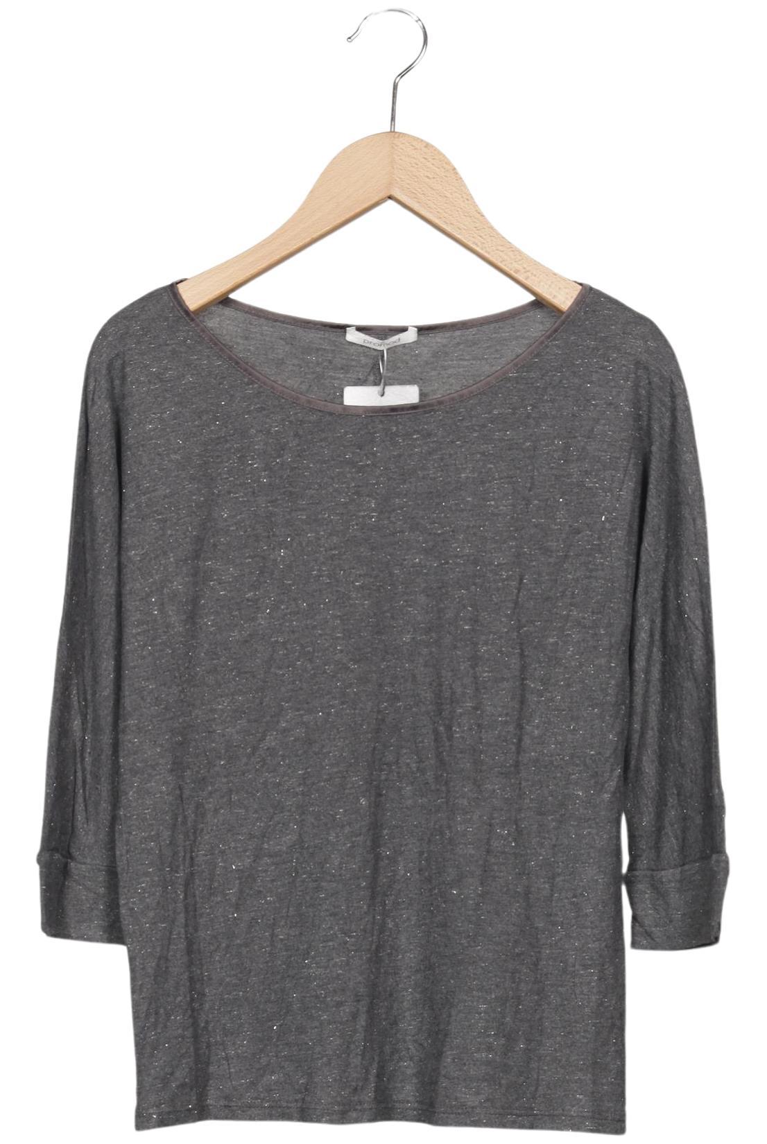 

Promod Damen Langarmshirt, grau, Gr. 36