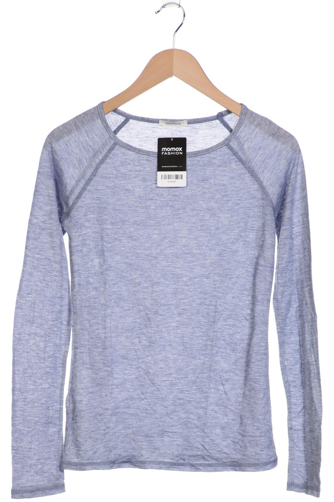 

Promod Damen Langarmshirt, blau, Gr. 36