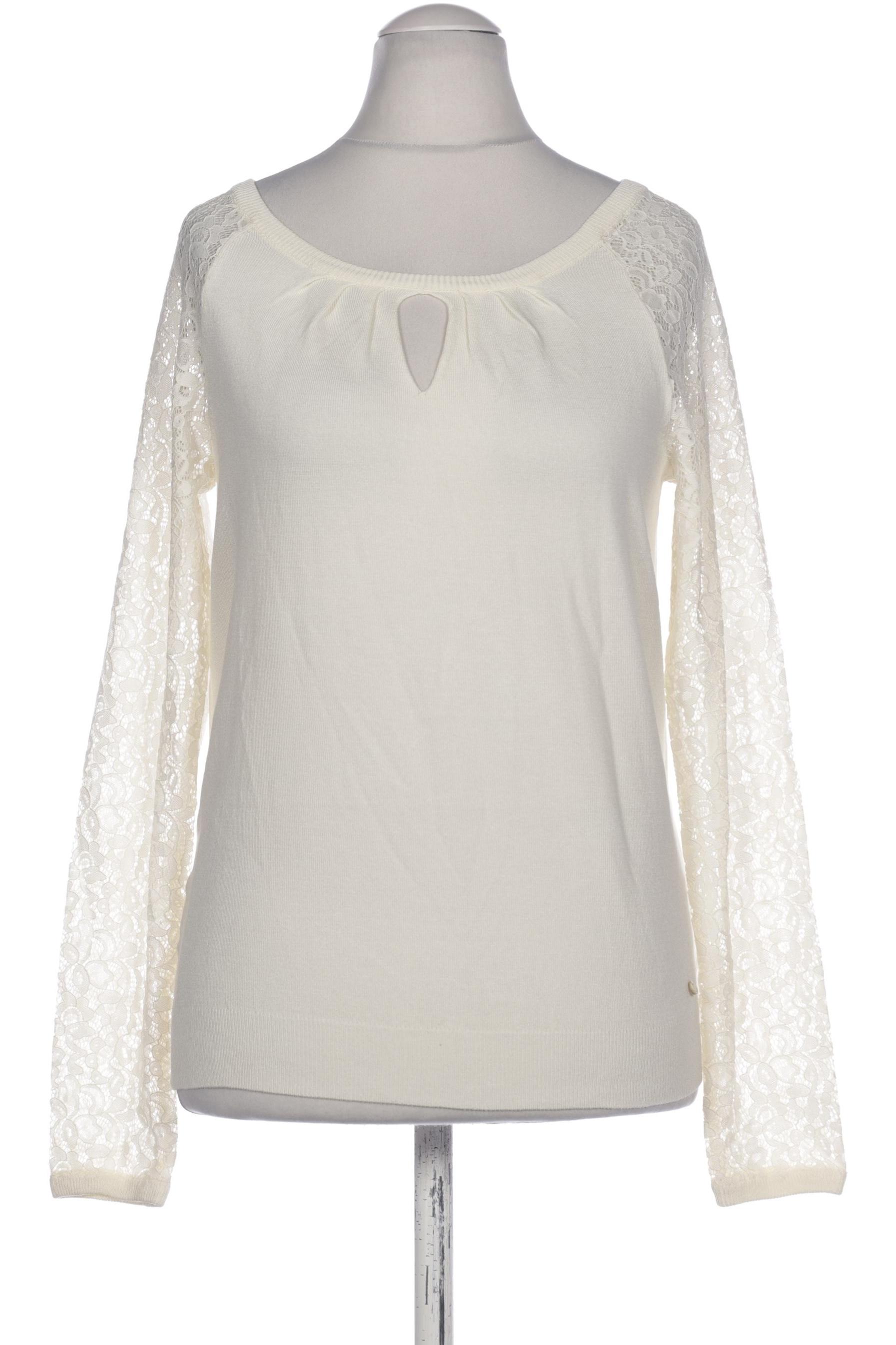 

Promod Damen Langarmshirt, cremeweiß, Gr. 38