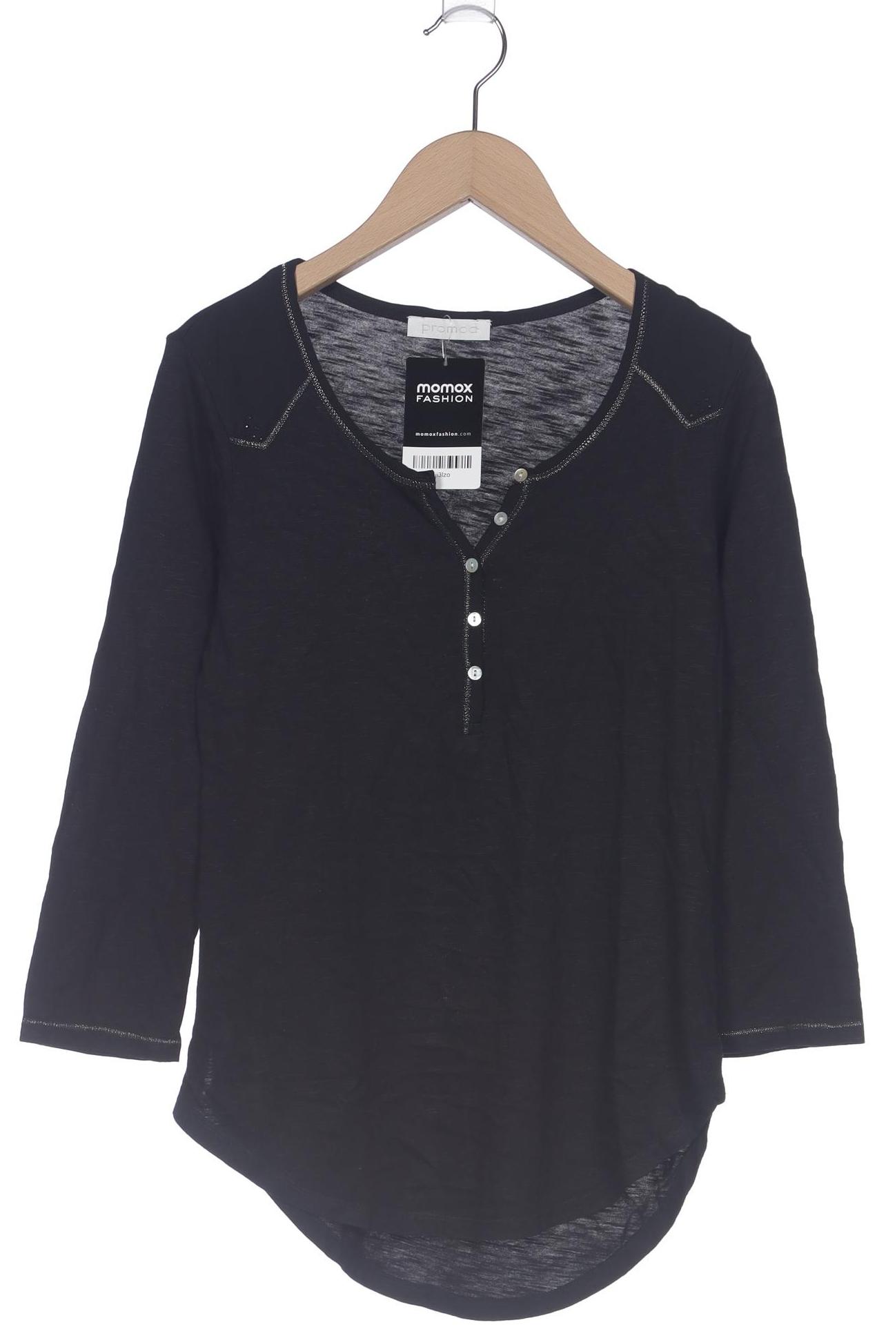 

Promod Damen Langarmshirt, schwarz, Gr. 34