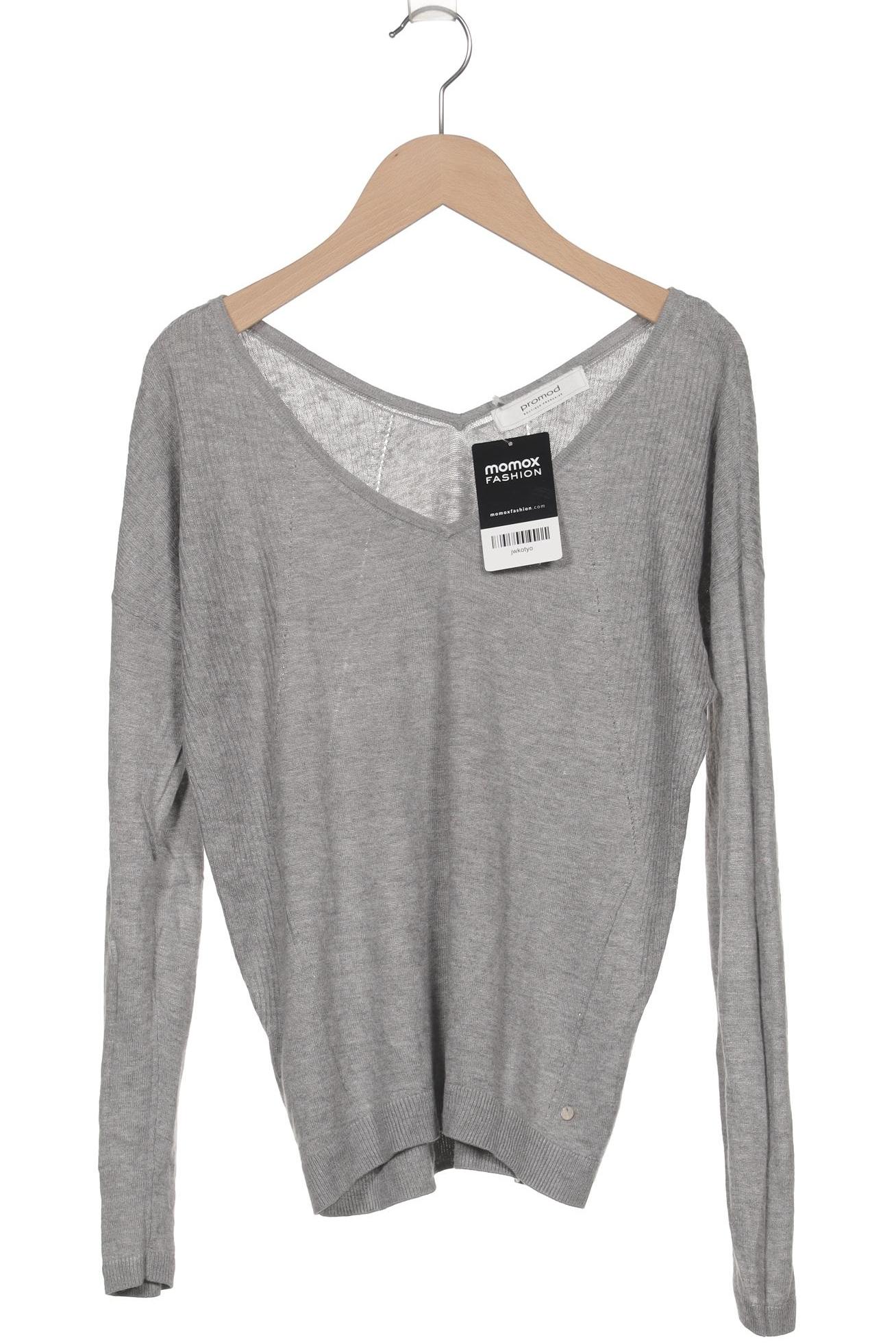 

Promod Damen Langarmshirt, grau, Gr. 36