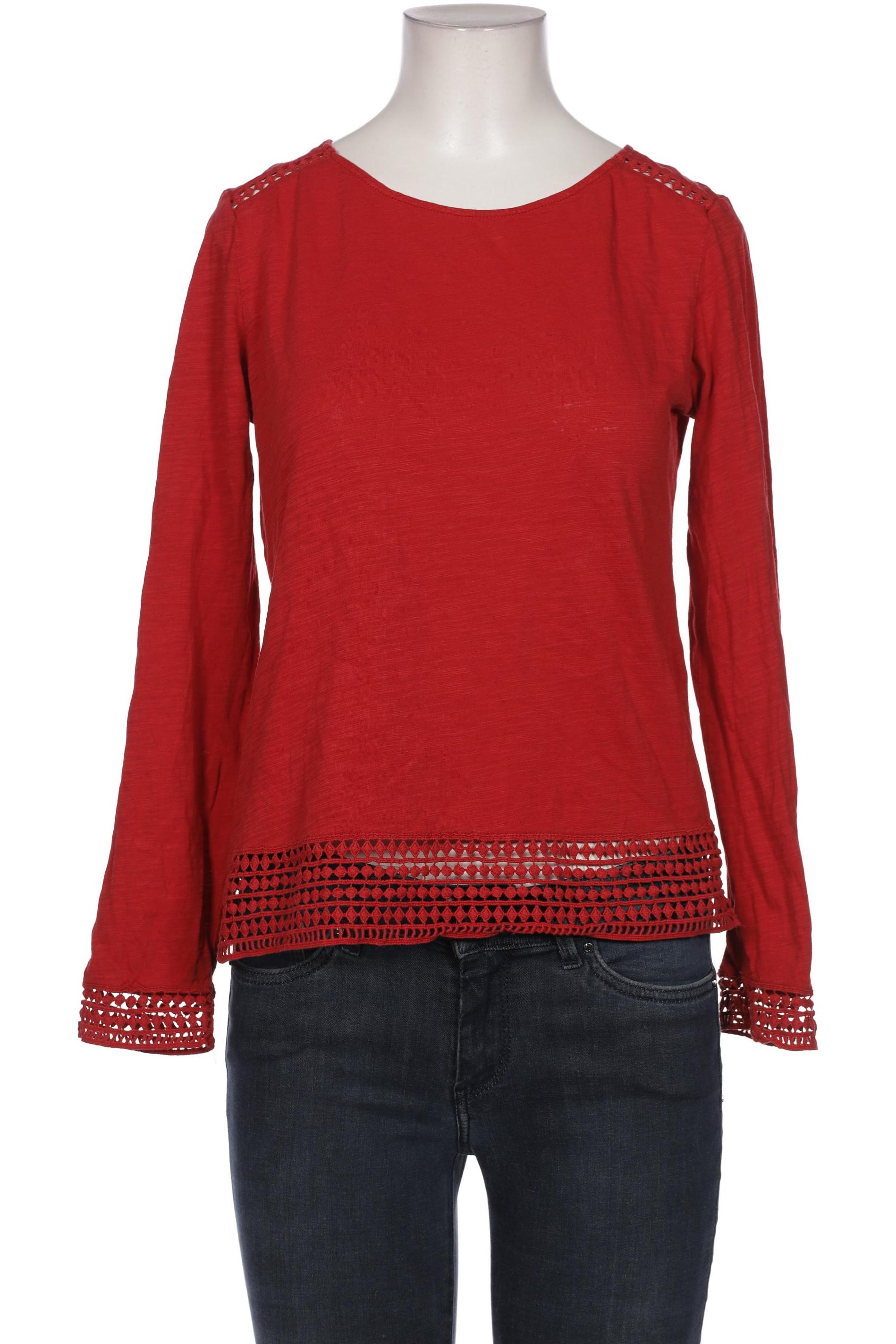 

Promod Damen Langarmshirt, rot, Gr. 38