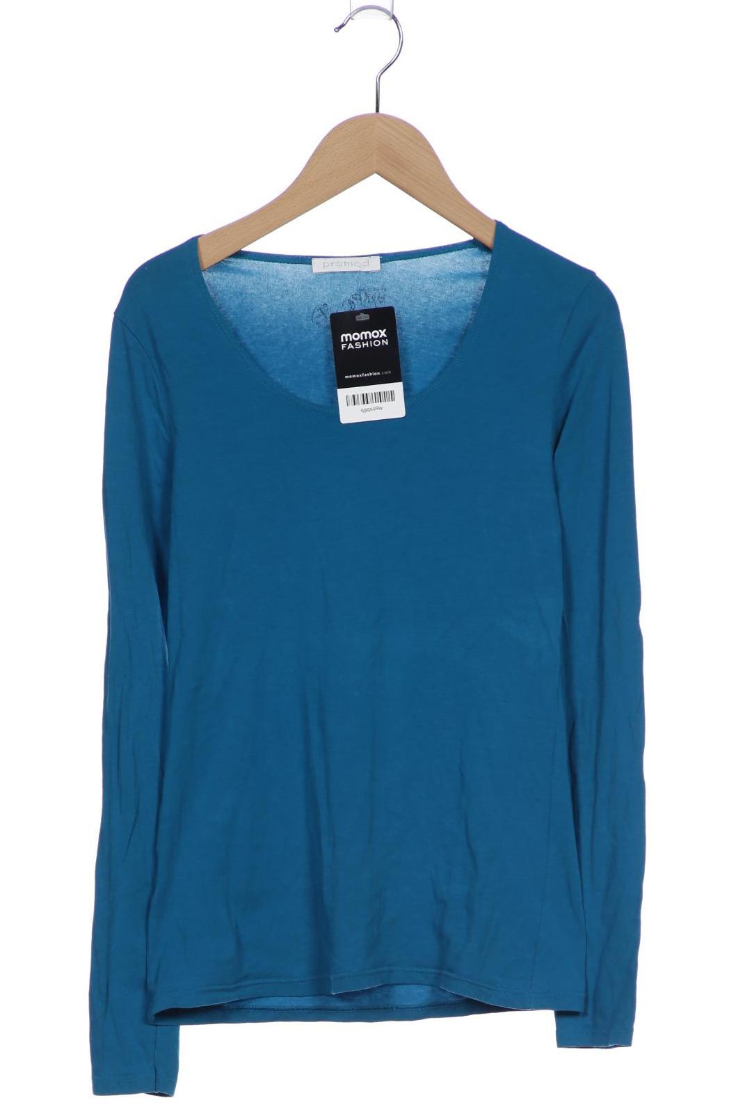 

Promod Damen Langarmshirt, blau, Gr. 32
