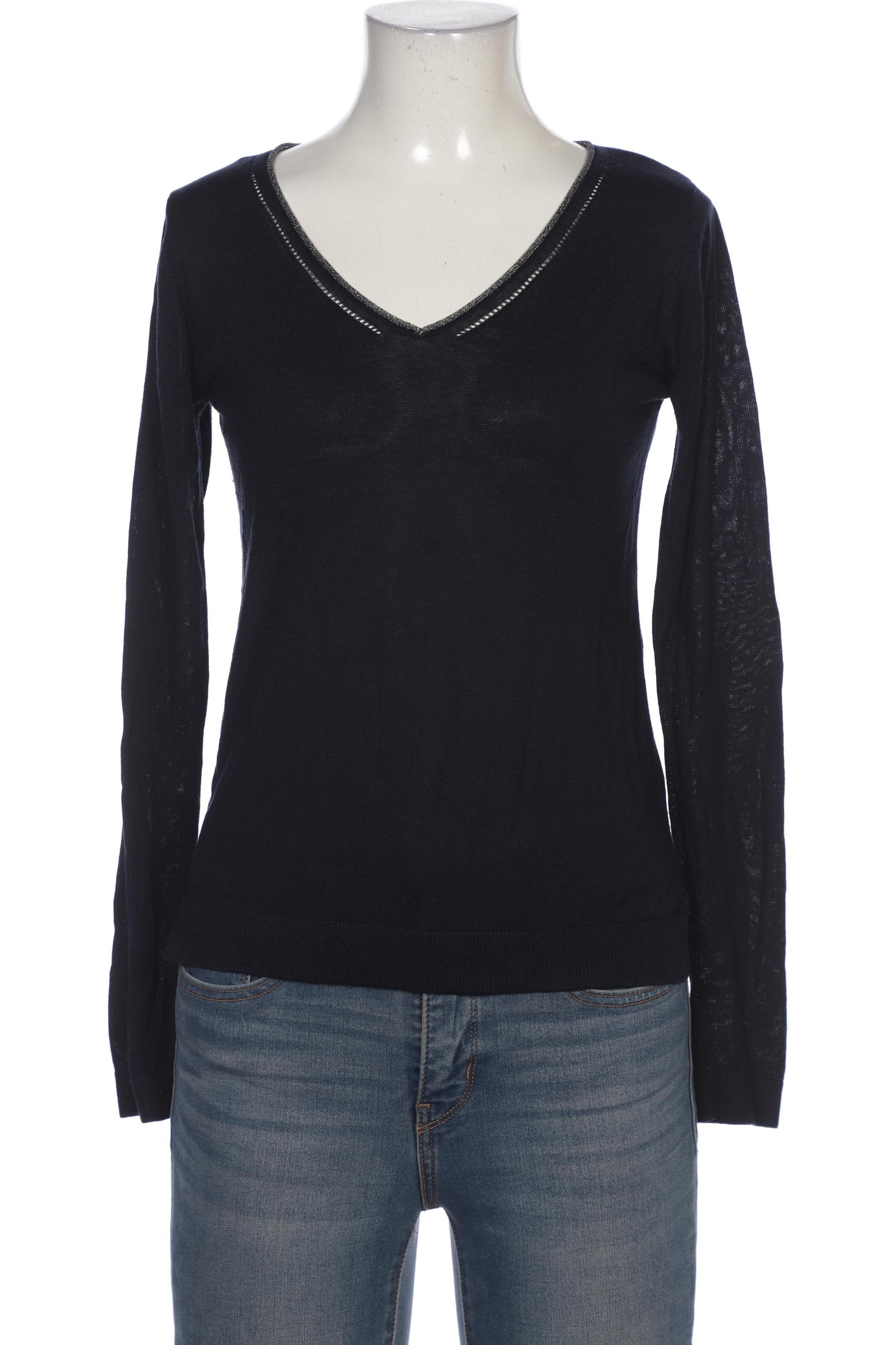 

Promod Damen Langarmshirt, marineblau, Gr. 34