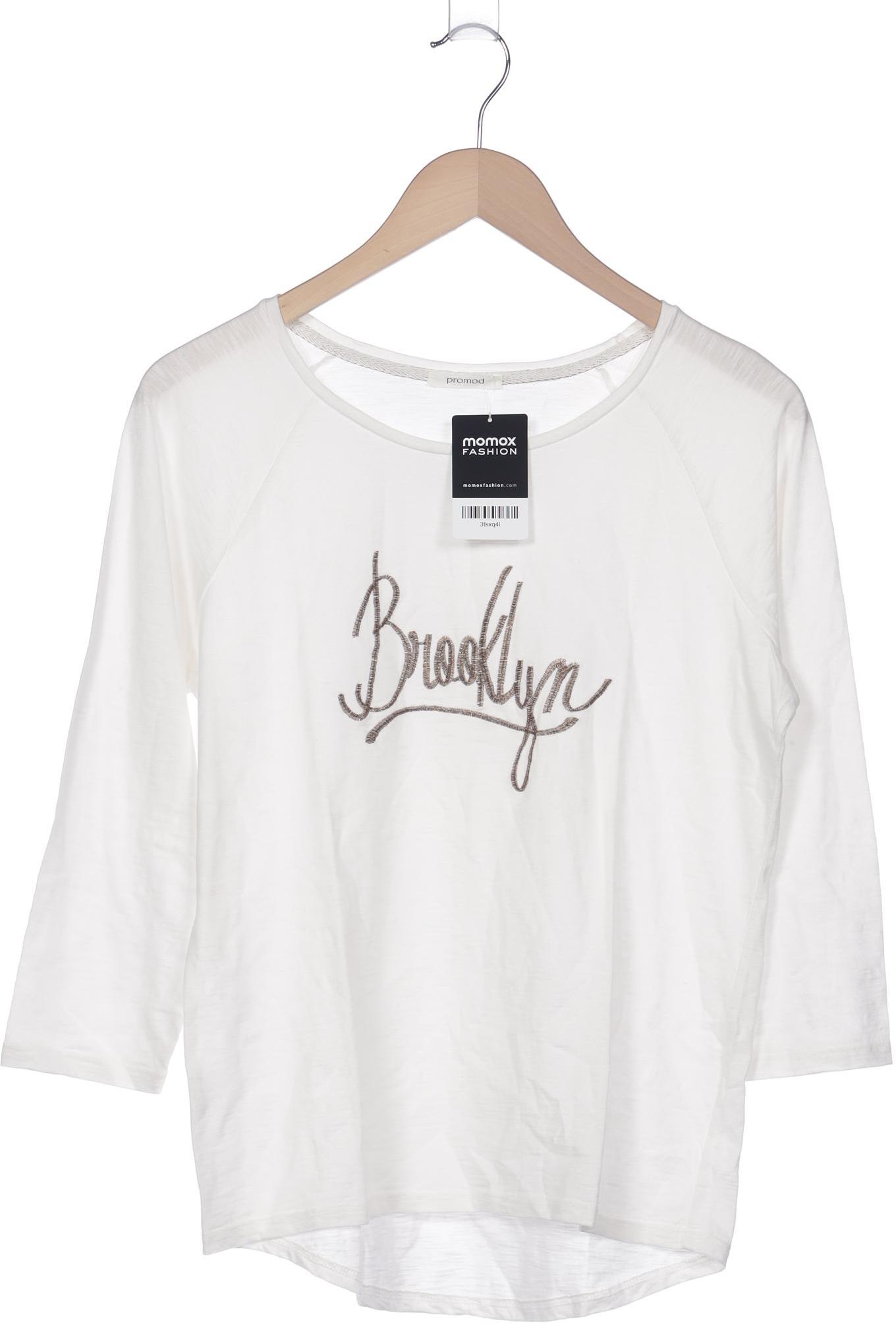 

Promod Damen Langarmshirt, weiß, Gr. 44