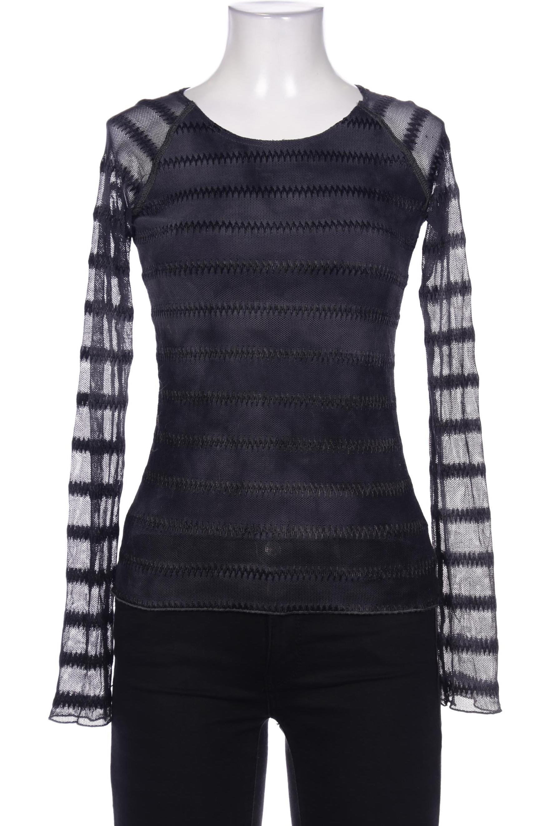

Promod Damen Langarmshirt, marineblau, Gr. 32