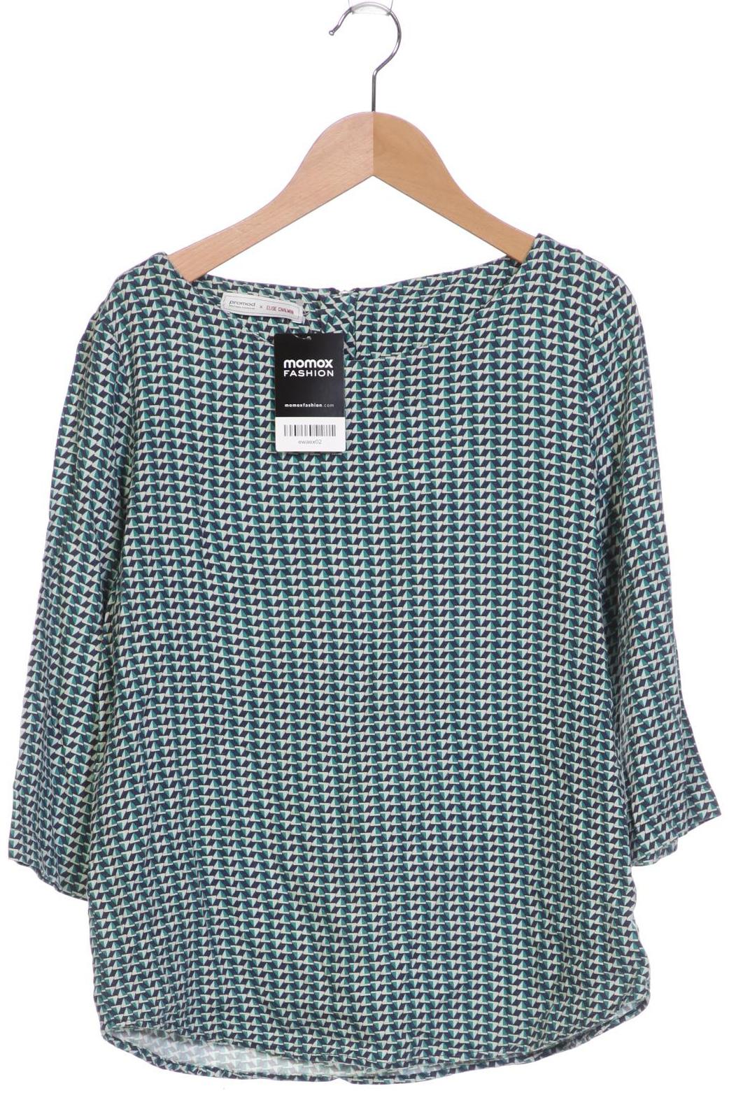 

Promod Damen Langarmshirt, türkis, Gr. 38