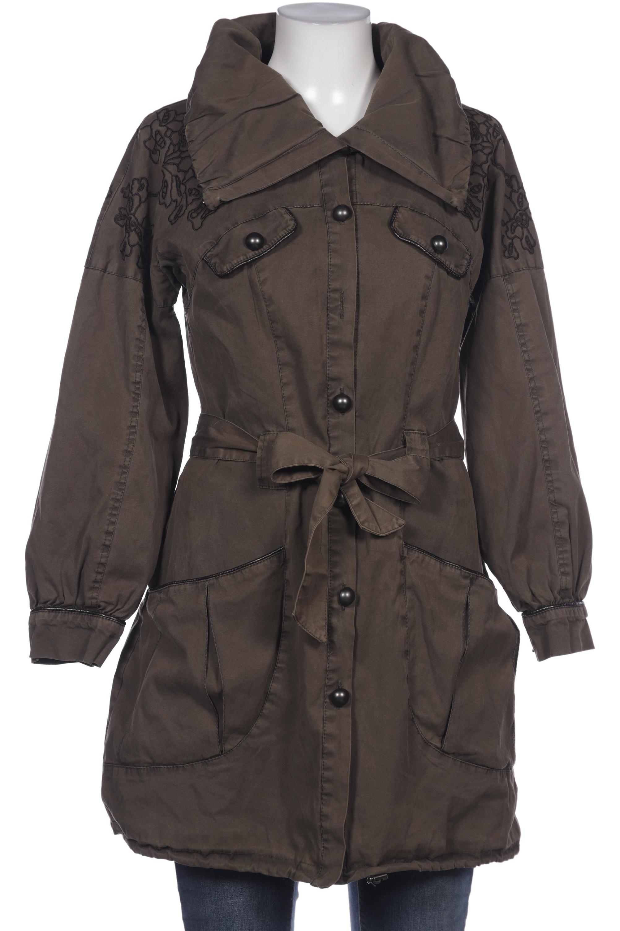 

Promod Damen Mantel, grün, Gr. 36