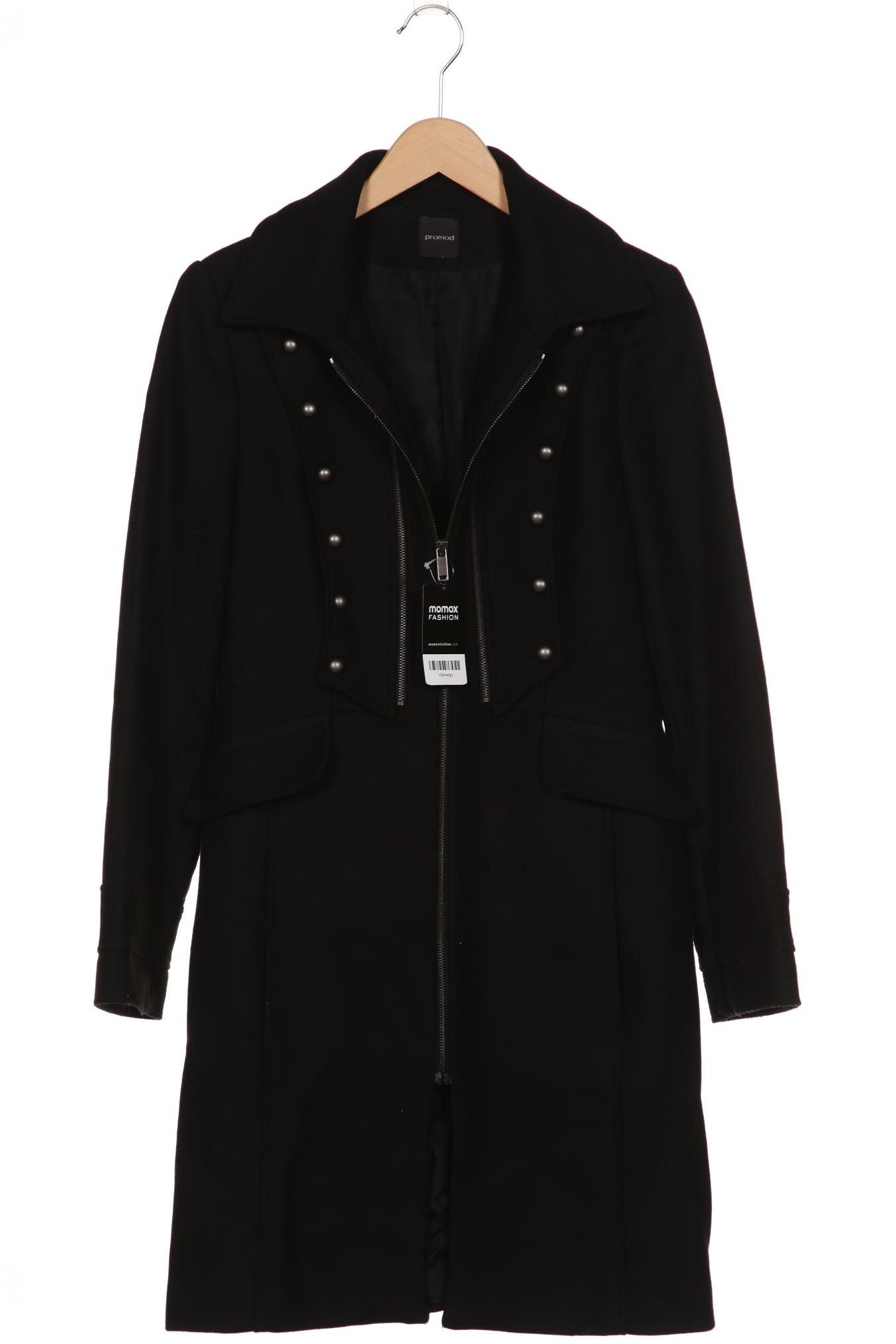 

Promod Damen Mantel, schwarz, Gr. 38