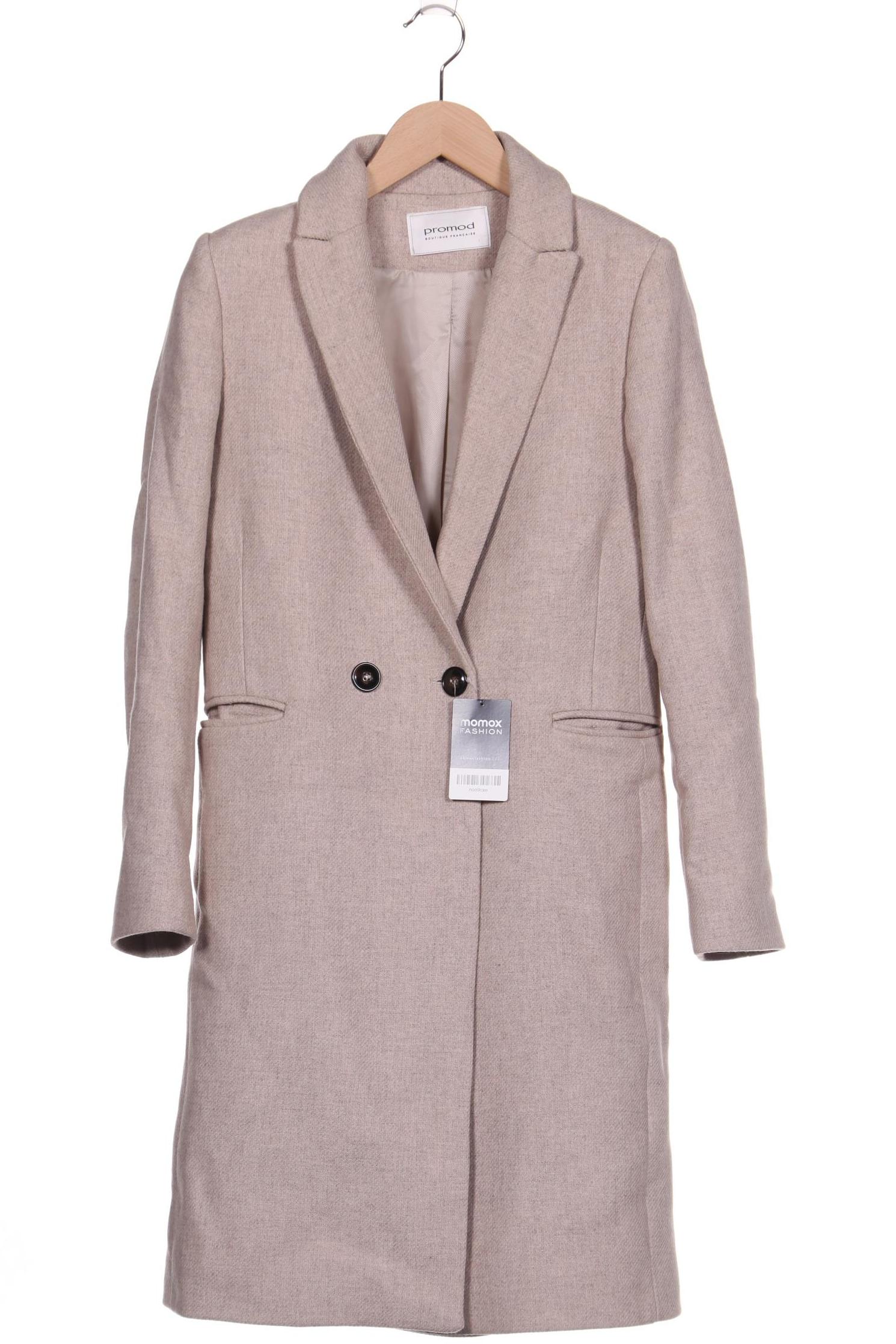 

Promod Damen Mantel, beige, Gr. 38