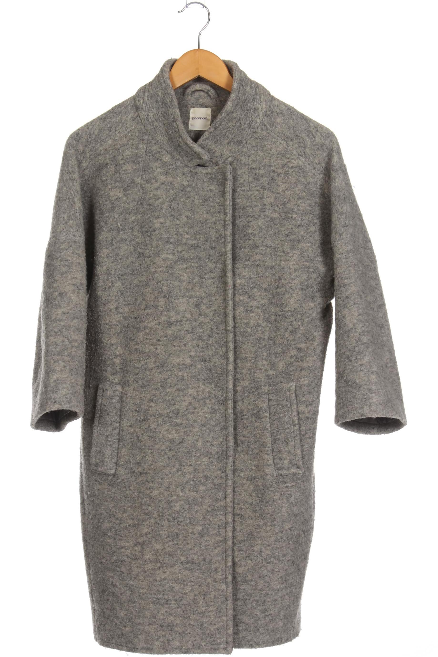 

Promod Damen Mantel, grau, Gr. 36