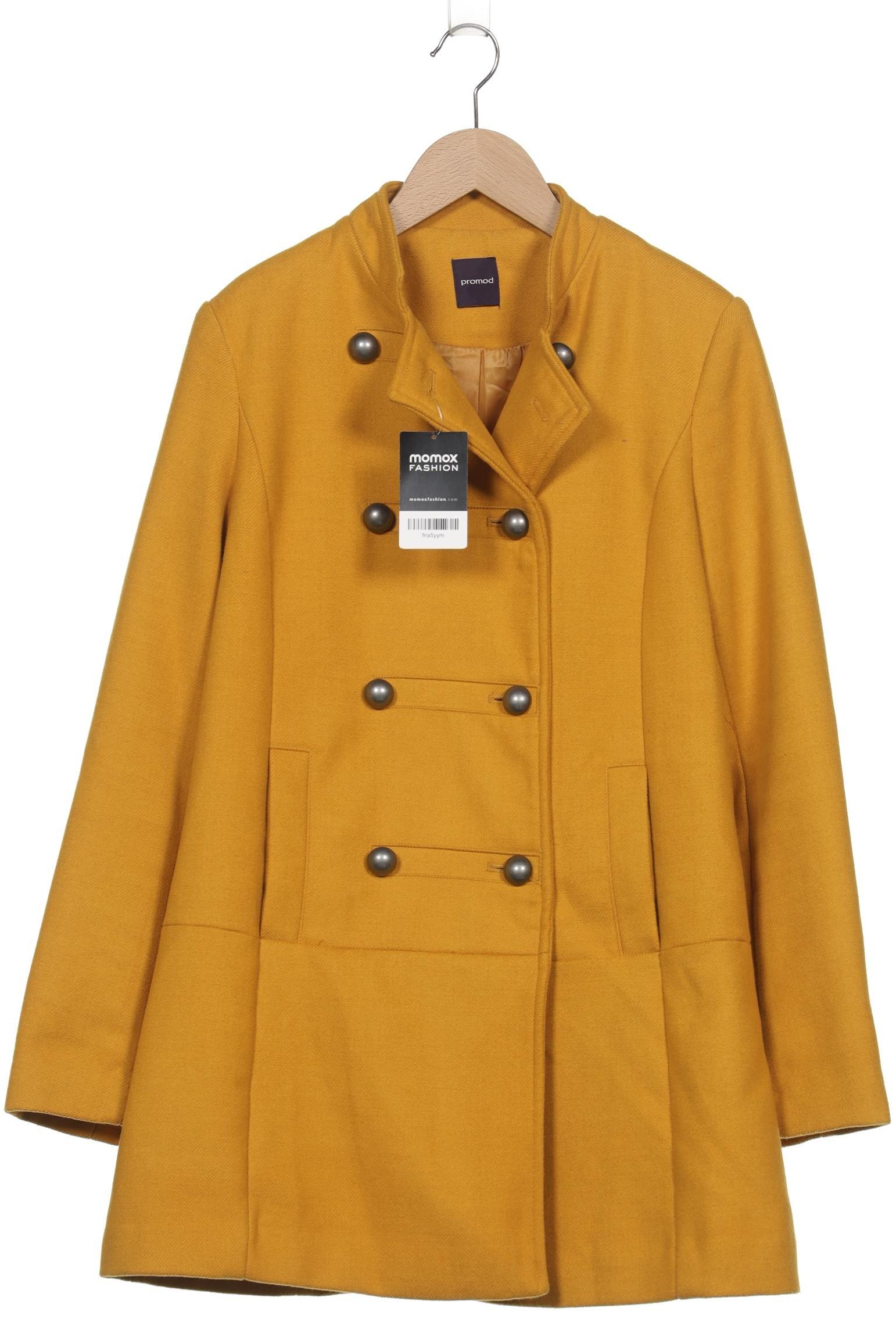 

Promod Damen Mantel, gelb, Gr. 38