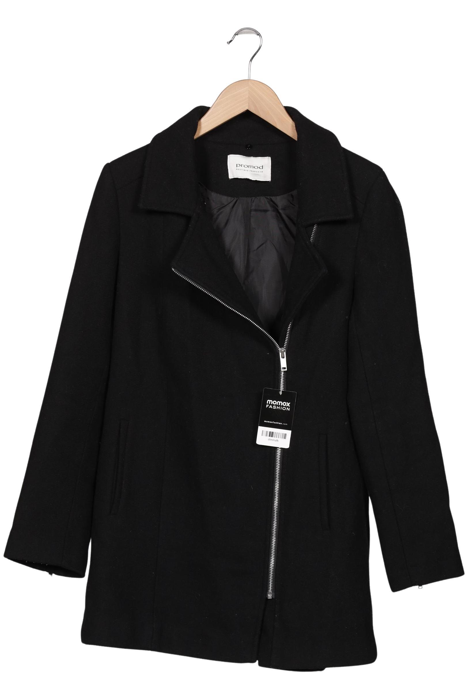 

Promod Damen Mantel, schwarz, Gr. 40