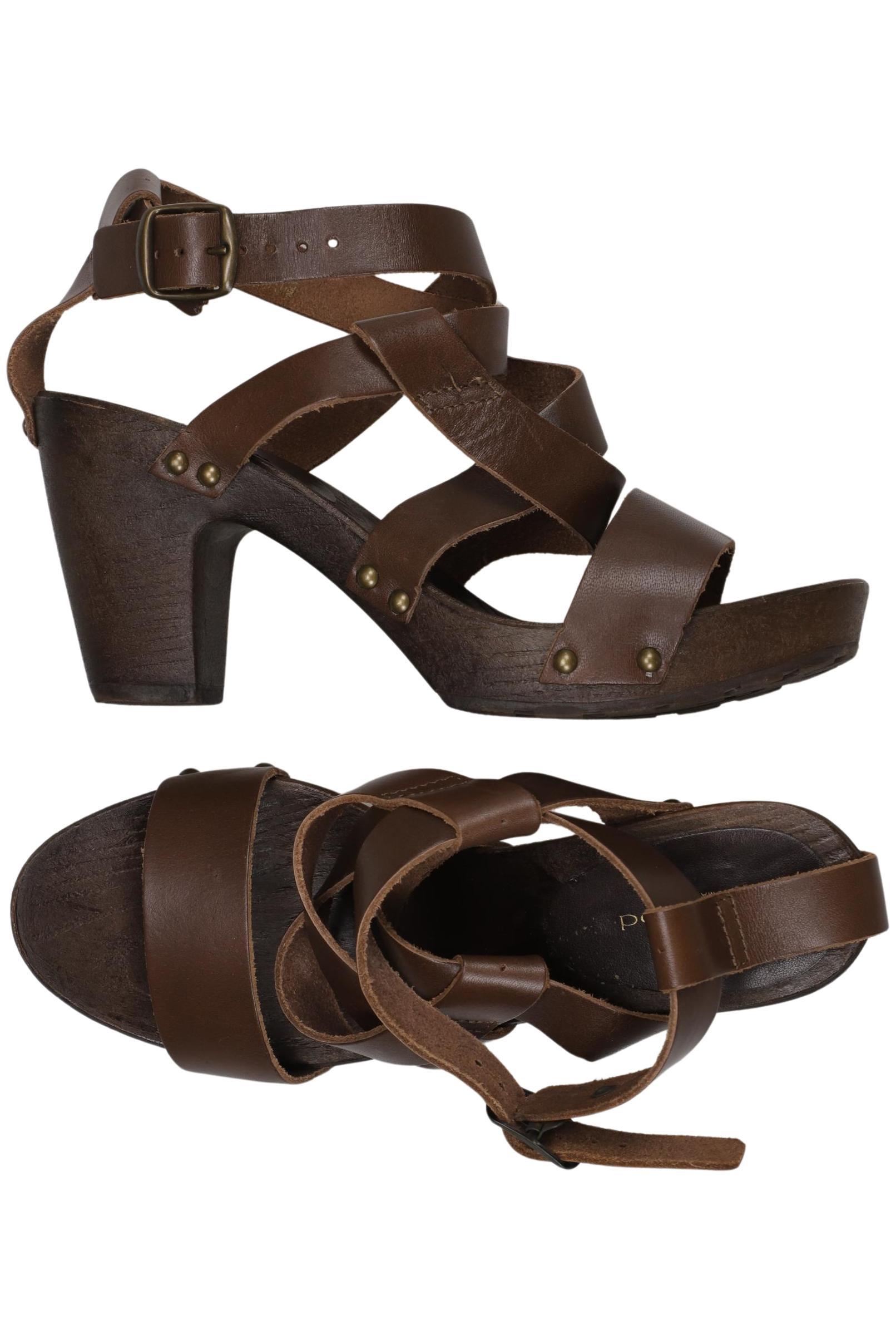 

Promod Damen Sandale, braun, Gr. 39