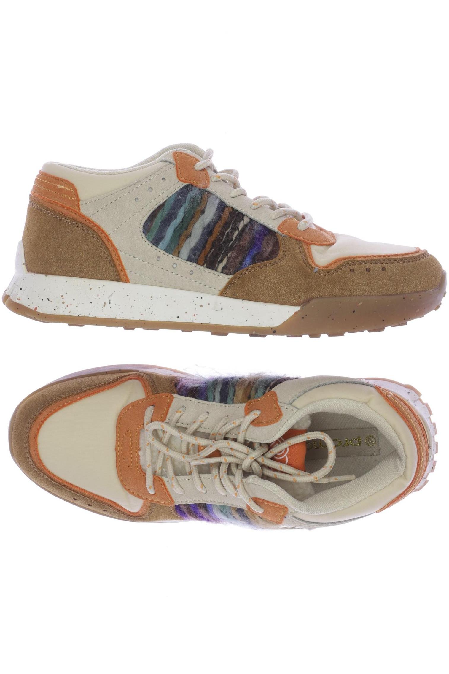 

Promod Damen Sneakers, beige, Gr. 37