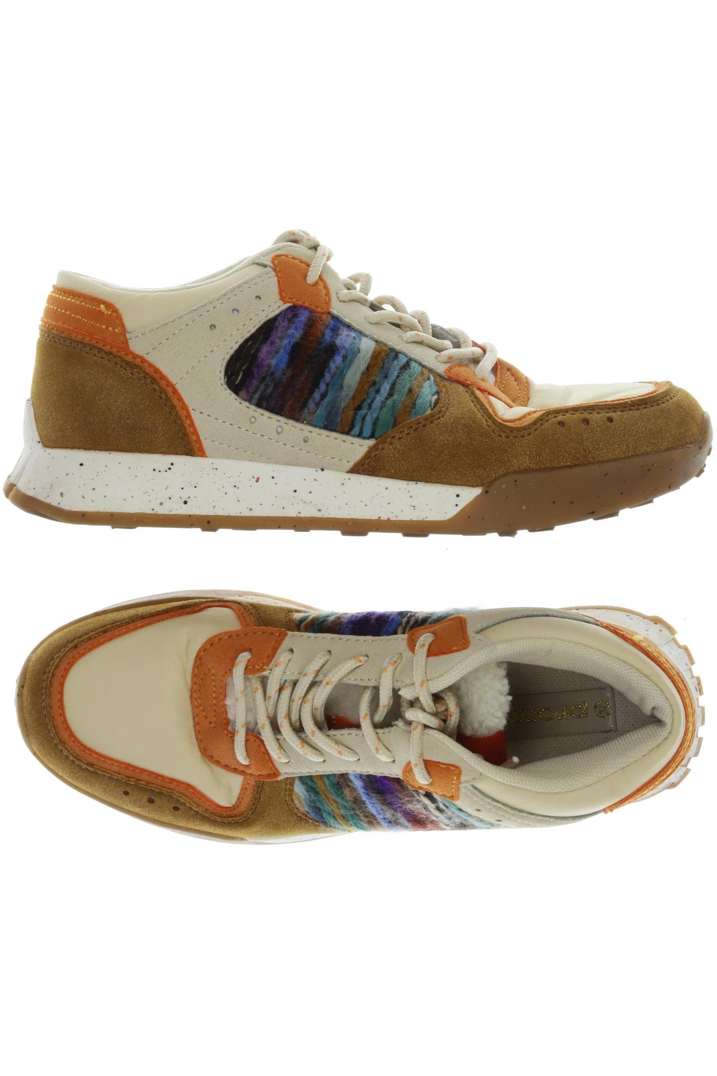 

Promod Damen Sneakers, beige, Gr. 37
