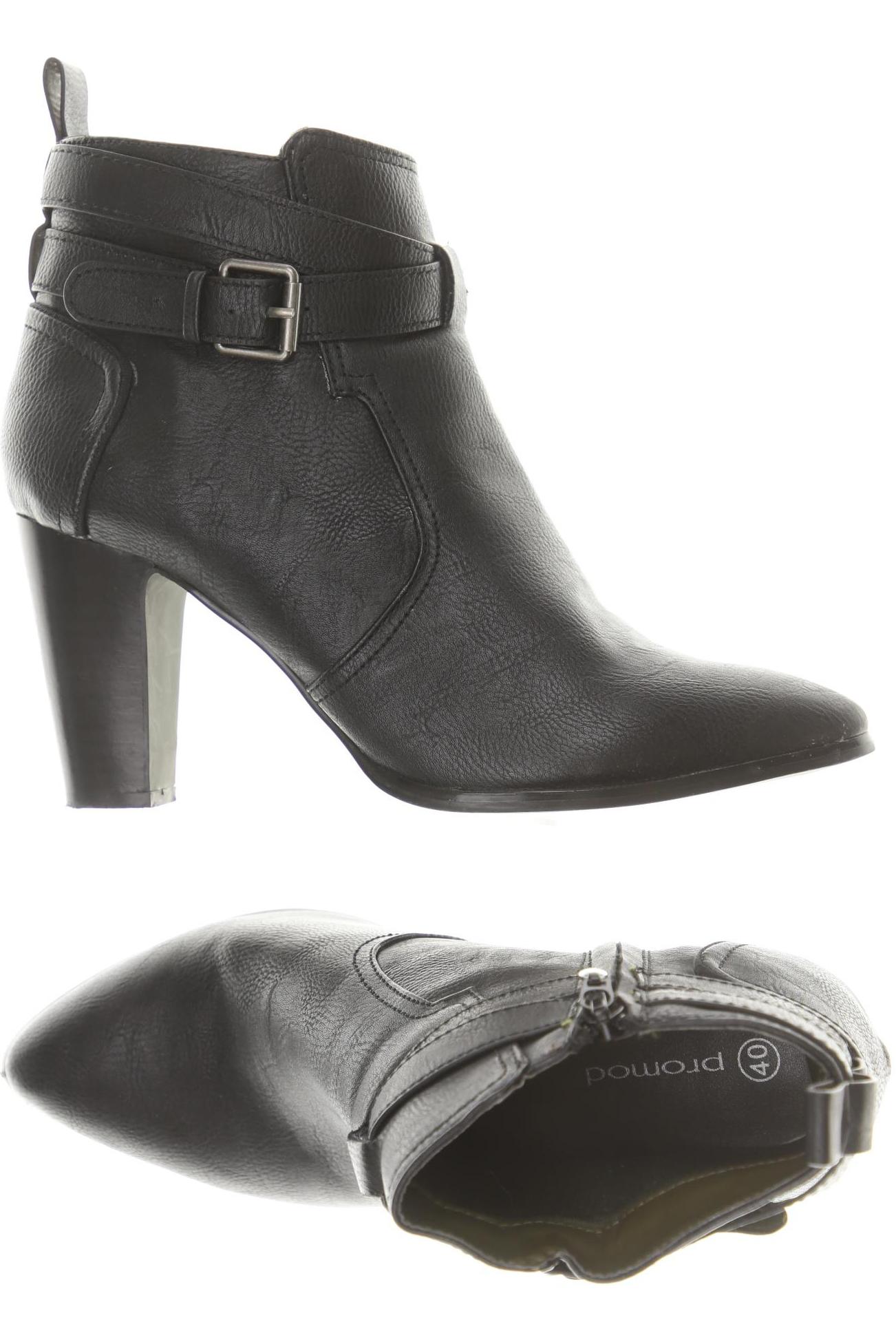 

Promod Damen Stiefelette, schwarz, Gr. 40