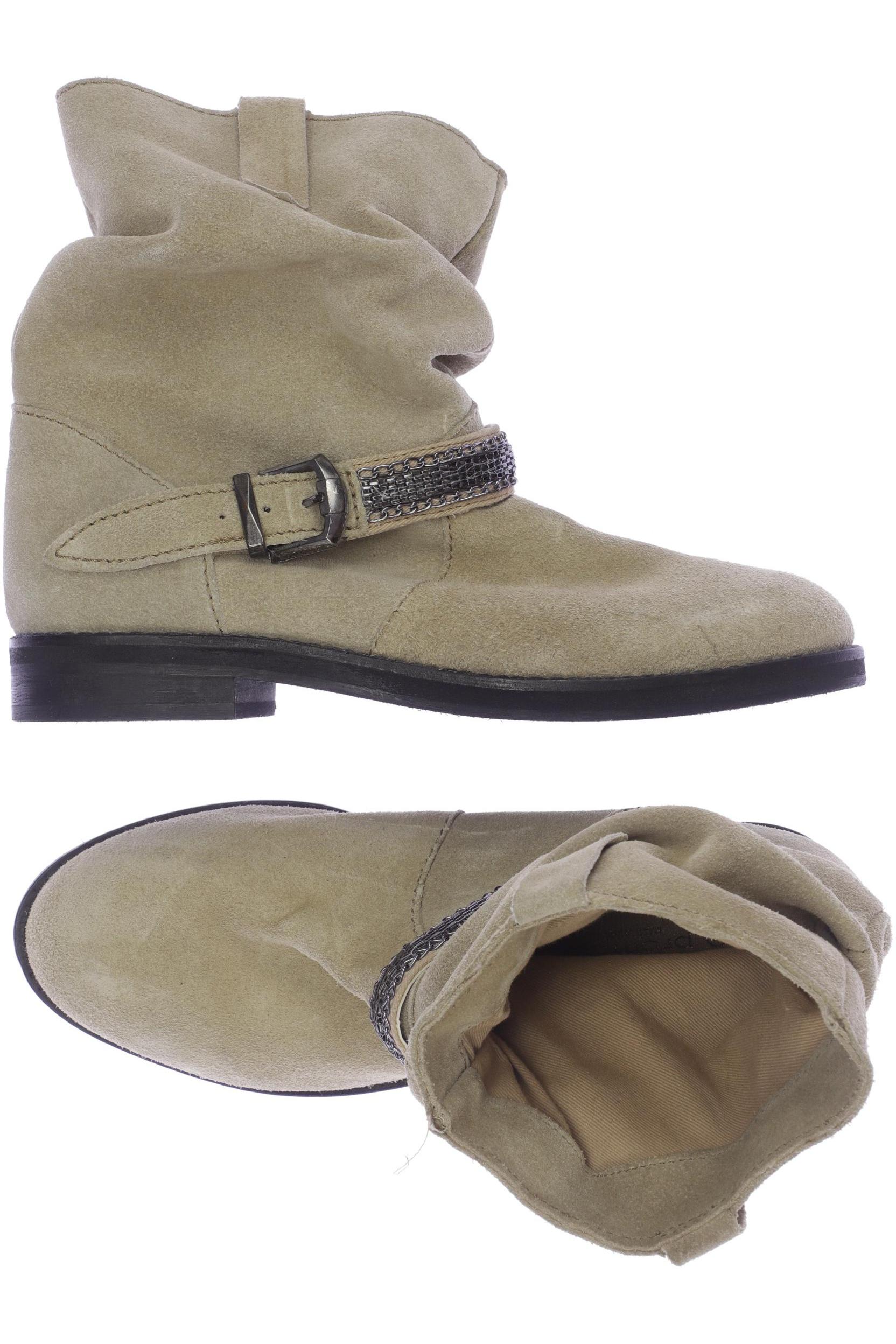 

Promod Damen Stiefelette, beige, Gr. 37