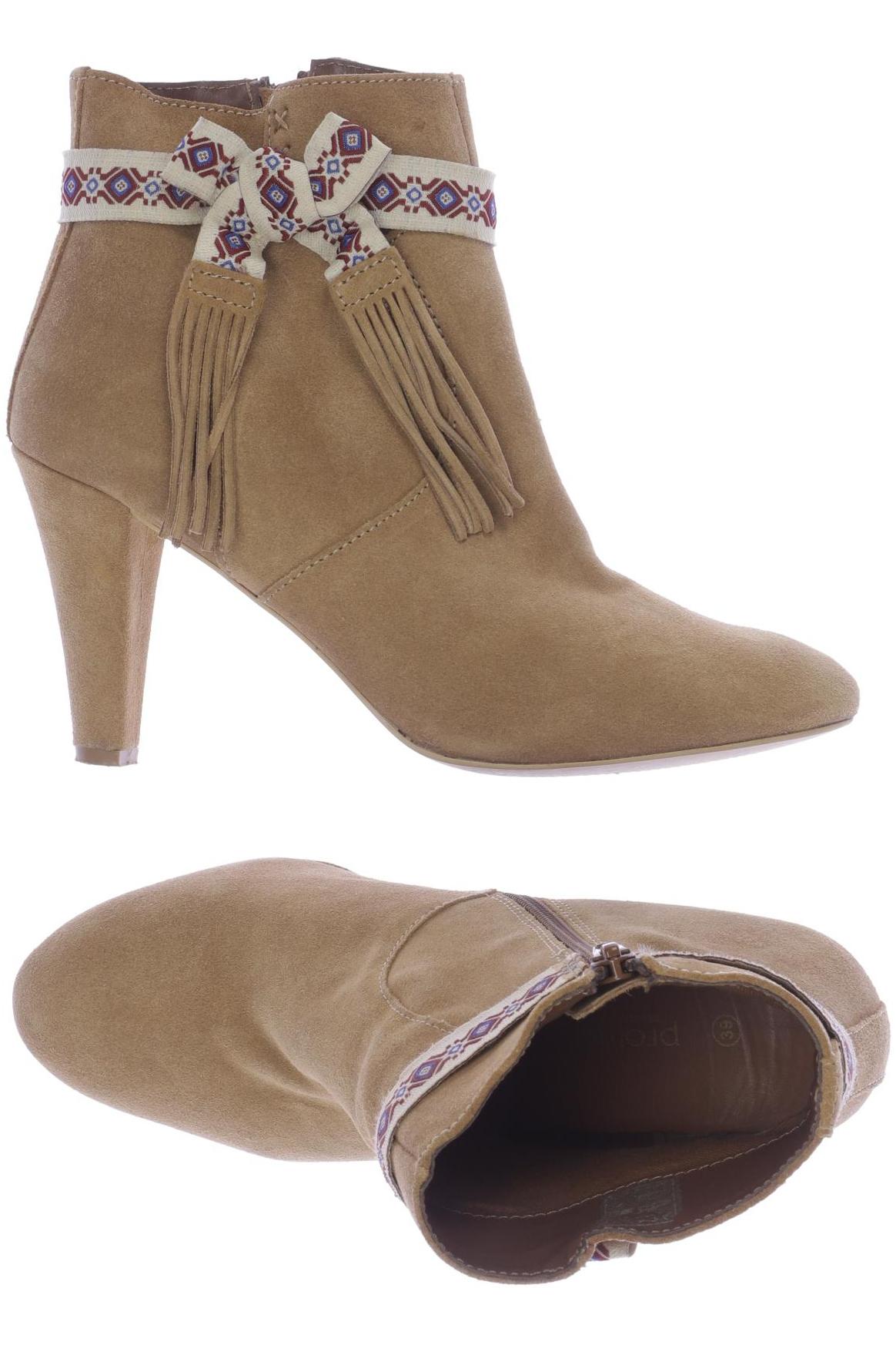 

Promod Damen Stiefelette, beige
