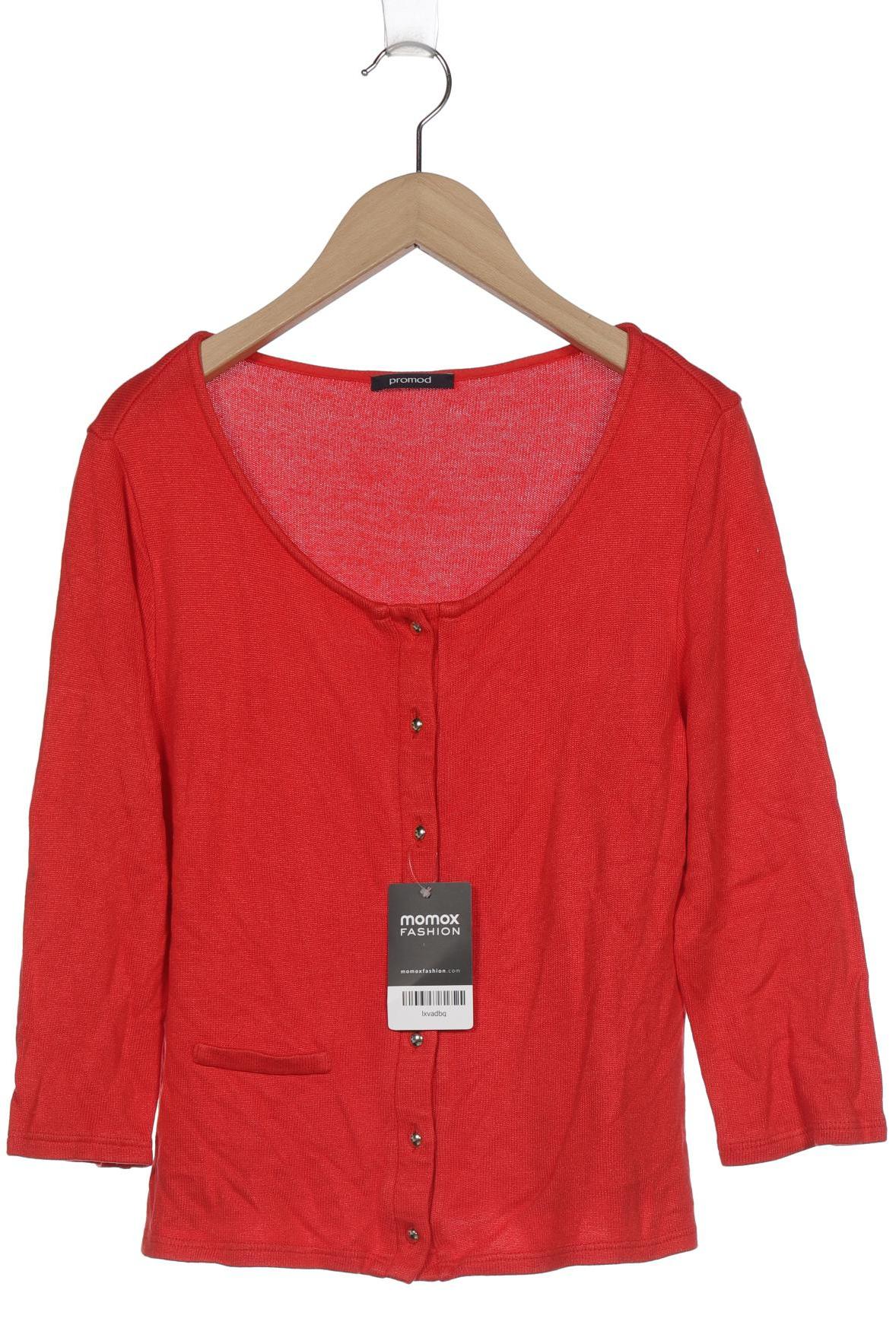 

Promod Damen Strickjacke, rot, Gr. 36